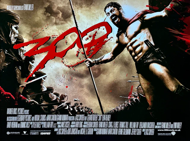 Original 300 Movie Poster - Zack Snyder - Gerard Butler
