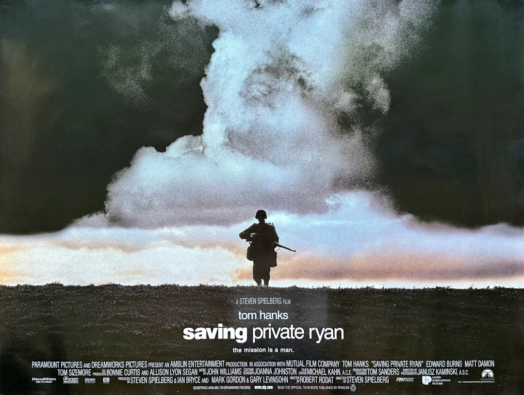 Original Saving Private Ryan Movie Poster - Tom Hanks - Spielberg