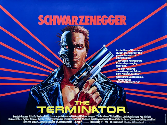 Original The Terminator Movie Poster - Arnold Schwarzenegger