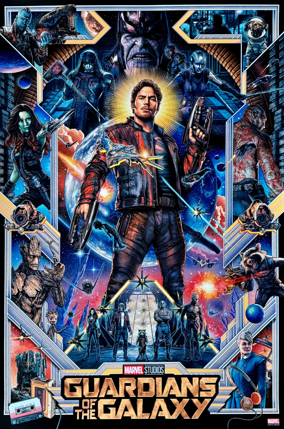 Guardians of the Galaxy - Alternative Movie Poster - Chris Pratt