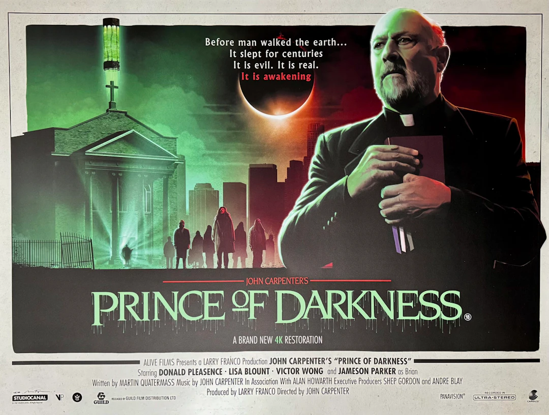 Original Prince of Darkness Movie Poster - John Carpenter - Horror
