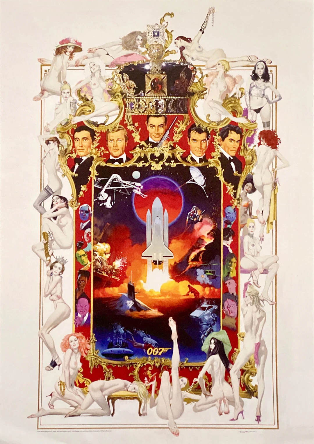 James Bond German Exhibition Poster - Sean Connery - 007
