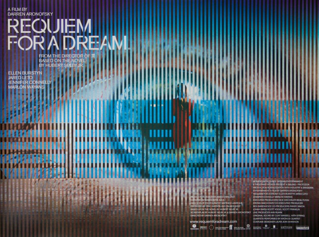 Original Requiem For A Dream Movie Poster - Darren Aronofsky