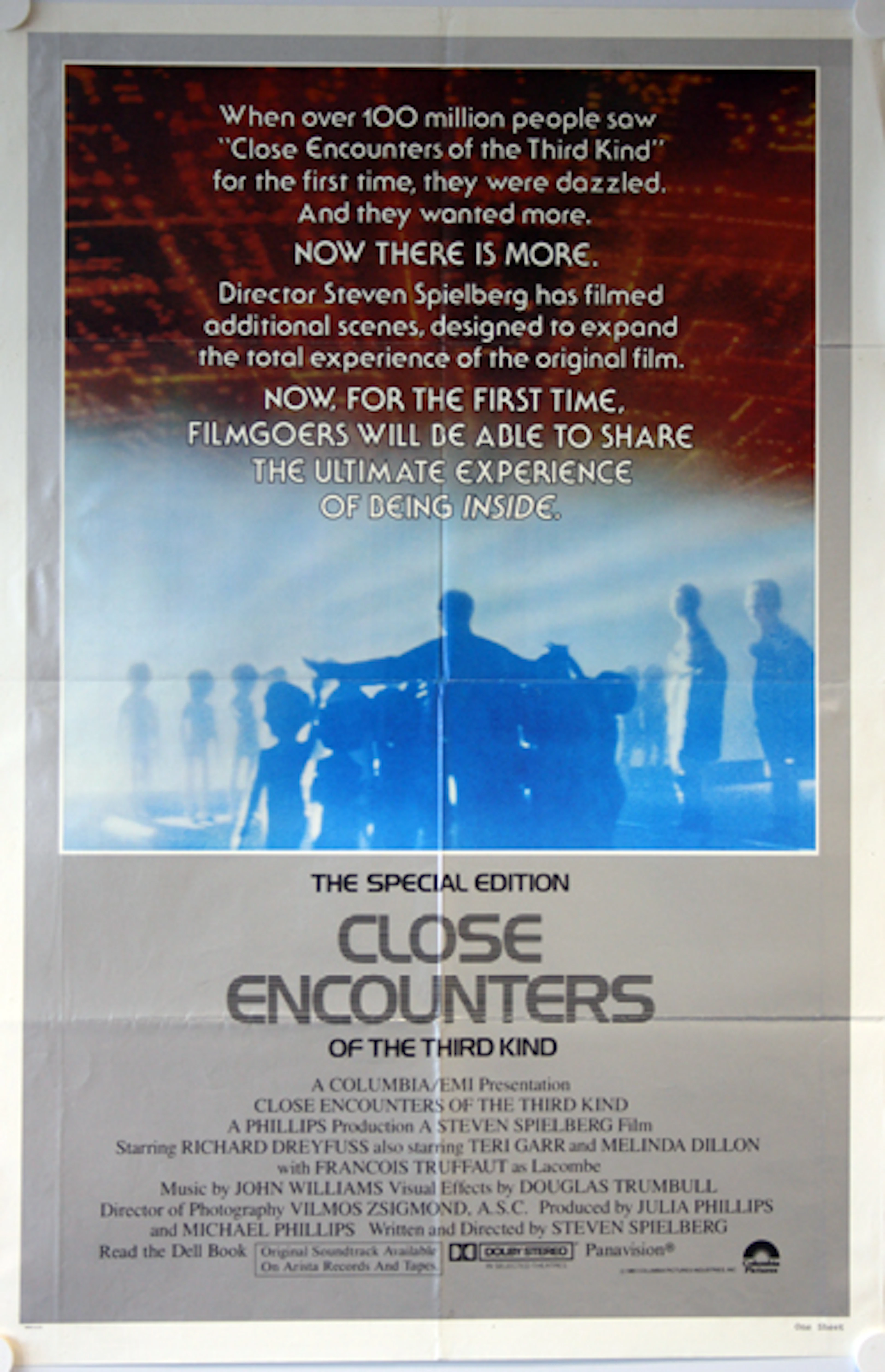 Close Encounters of the Third Kind the Special Edition - Vintage Movie Posters