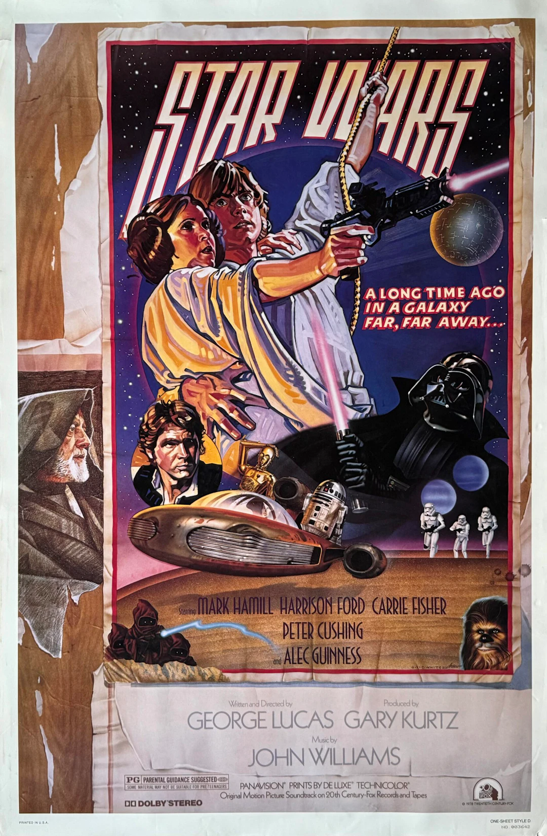 Original Star Wars: Episode IV - A New Hope Movie Poster