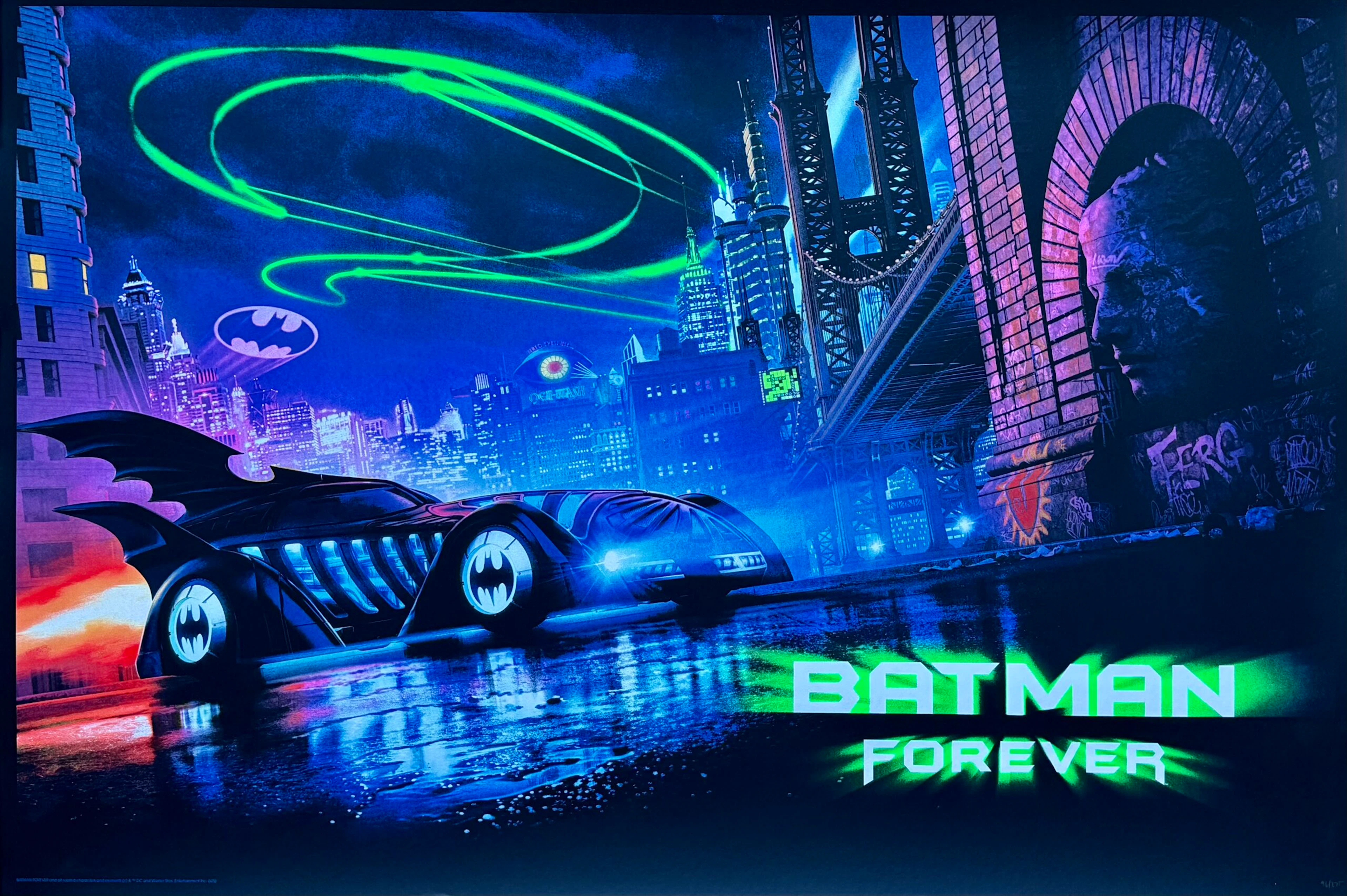 Batman Forever Alternative Movie Poster - Val Kilmer - Jim Carrey