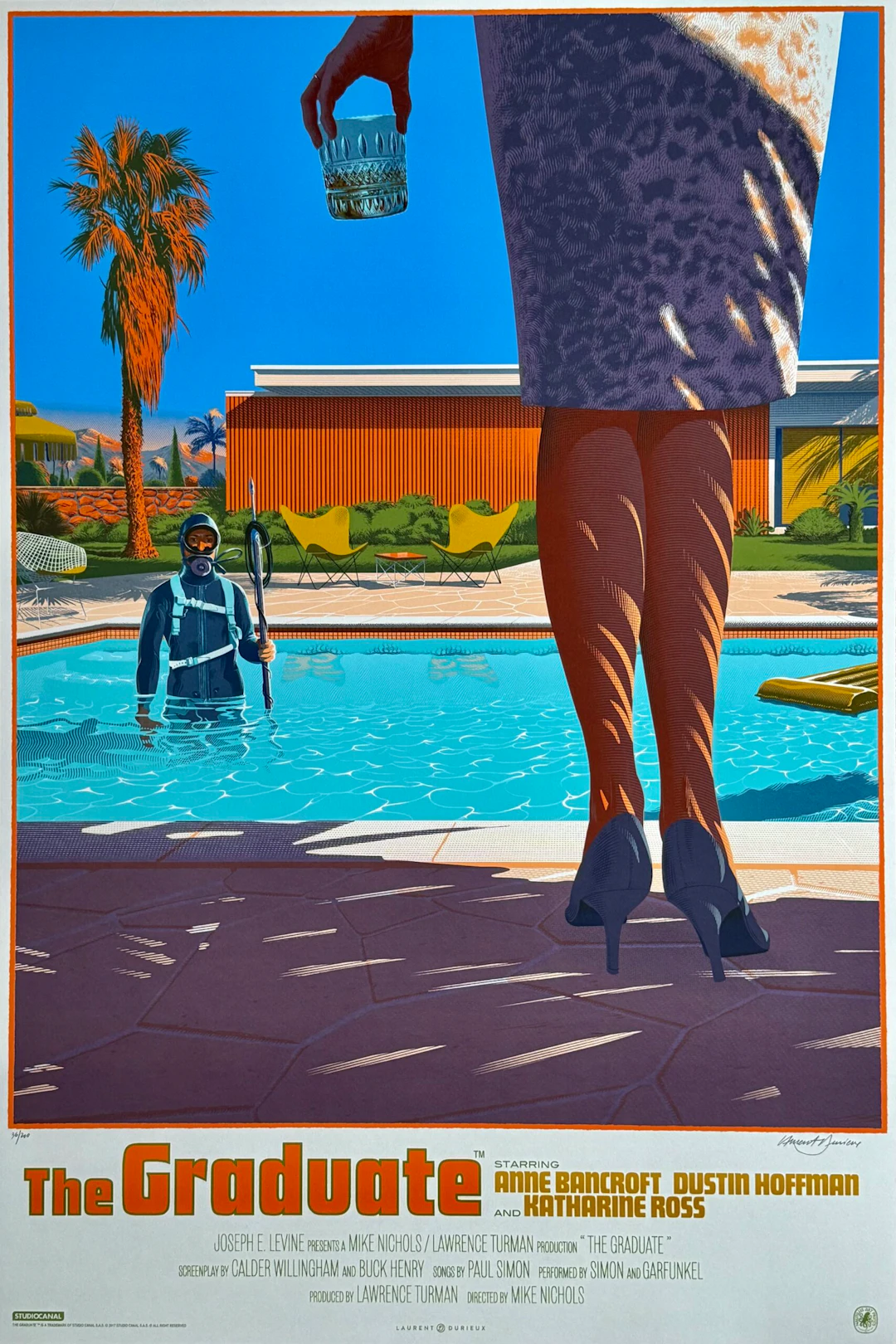 The Graduate Alternative Movie Poster - Dustin Hoffman - Comedy