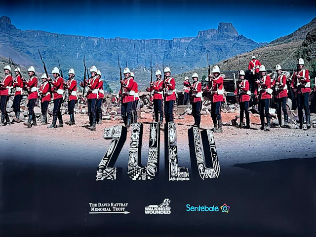 Original ZULU Movie Poster - Michael Caine - Rorke's Drift