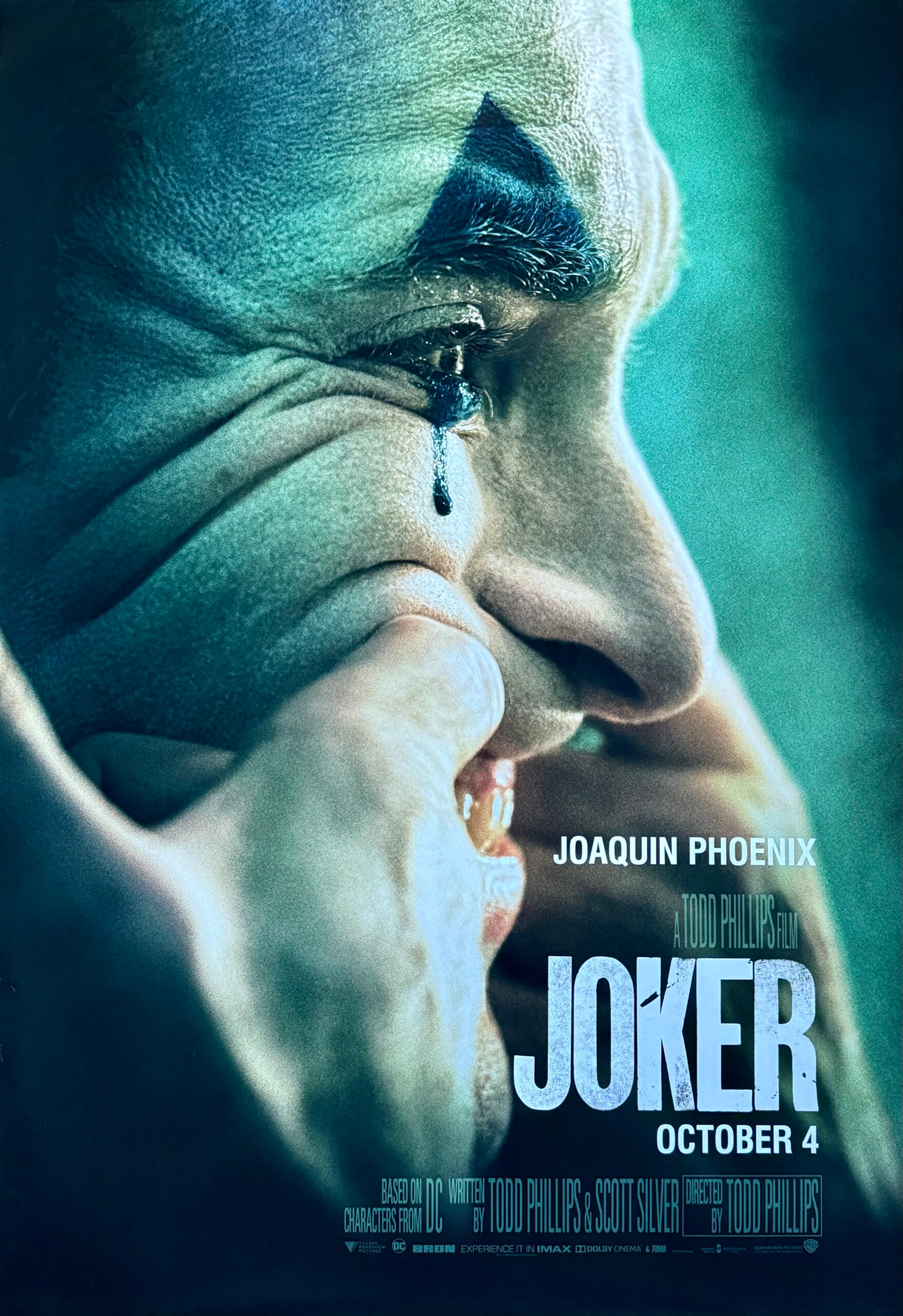 Original Joker Movie Poster - Joaquin Phoenix - Batman