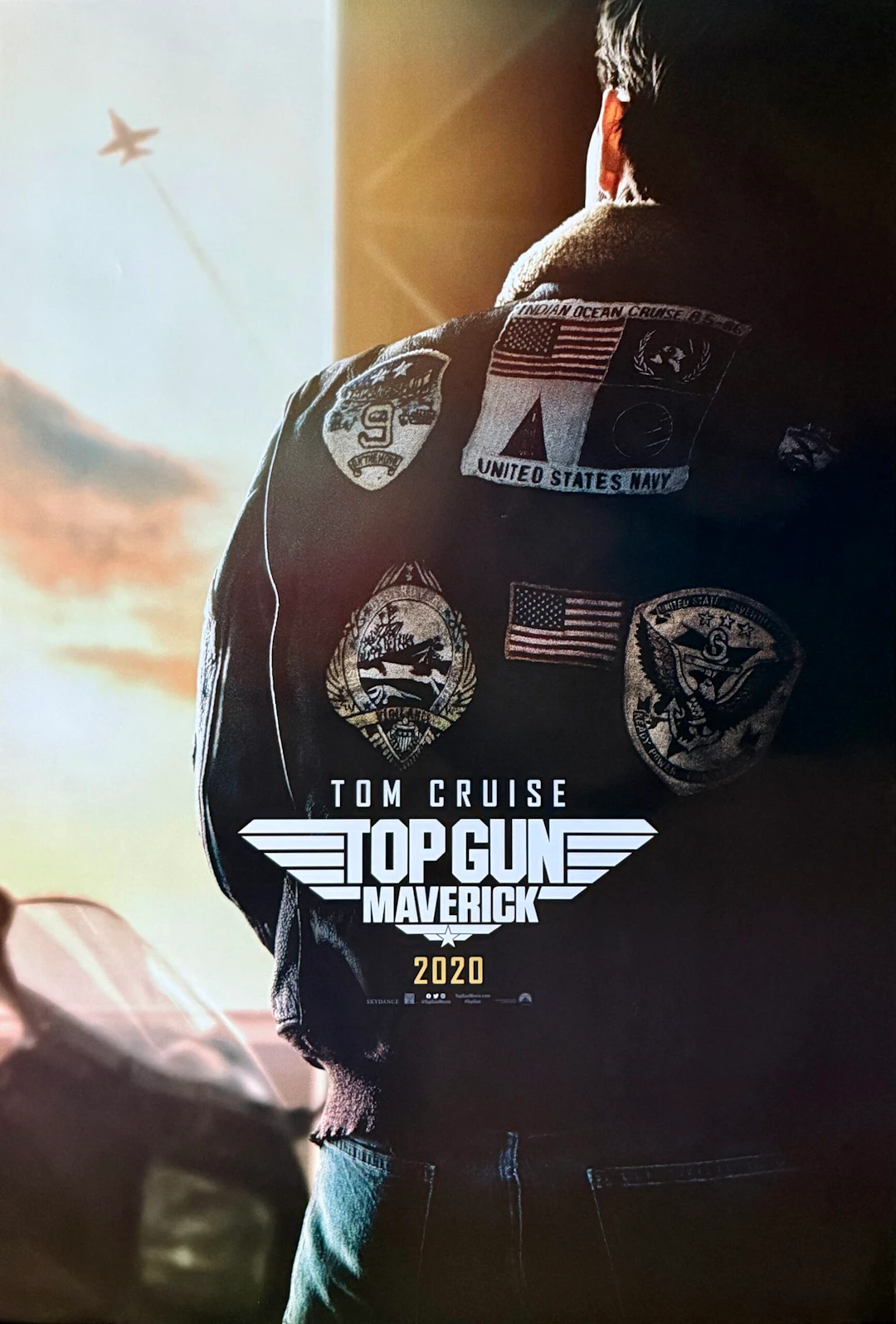 Original Top Gun: Maverick Movie Poster - Tom Cruise