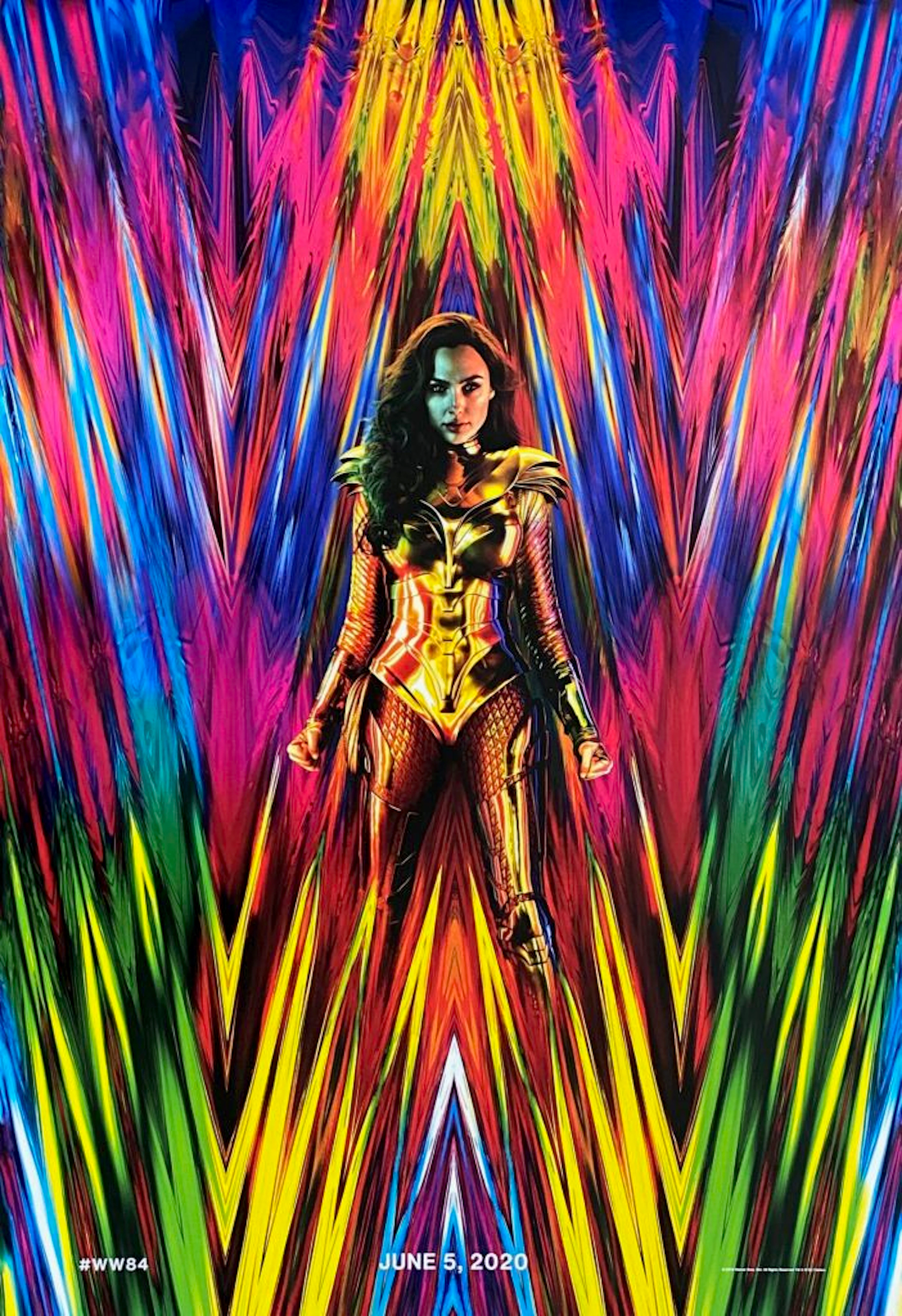 Original Wonder Woman 1984 Movie Poster - Gal Gadot - Justice League