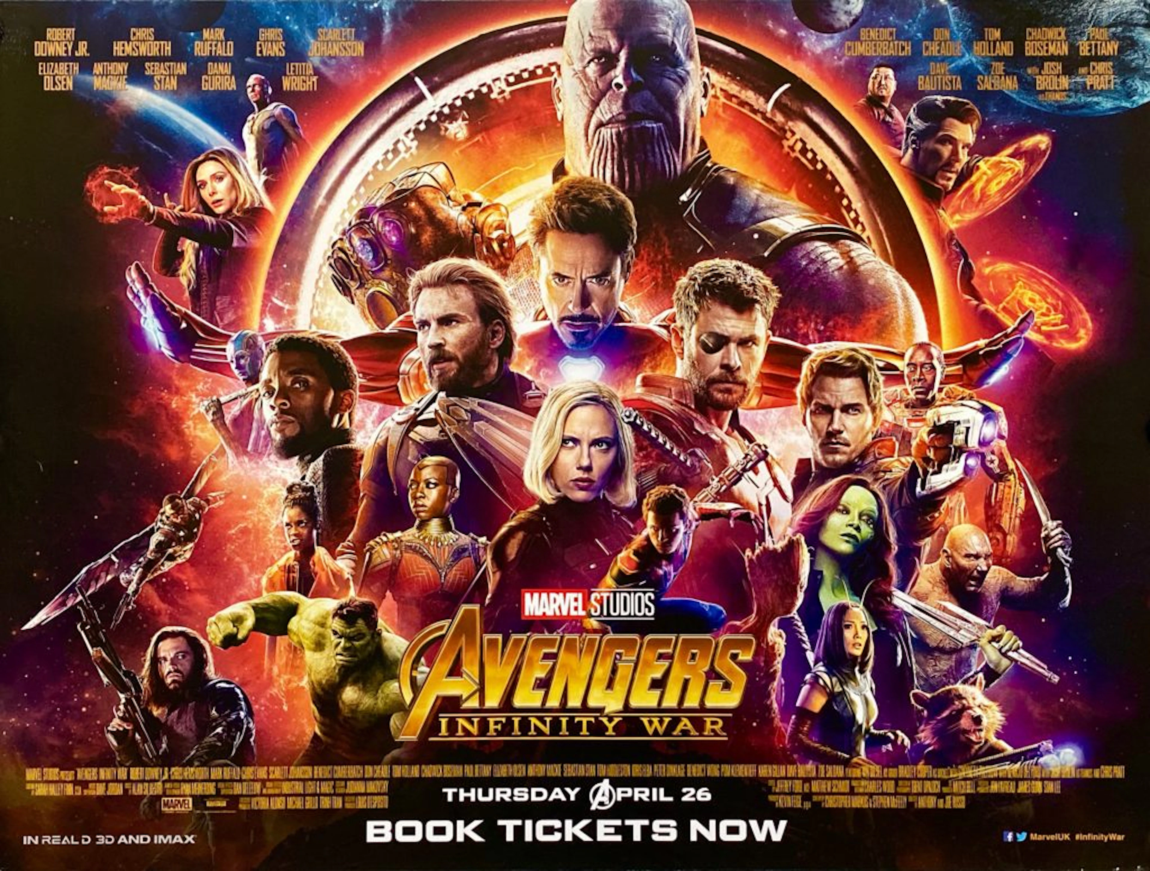 Original Avengers: Infinity War Movie Poster - Doctor Doom