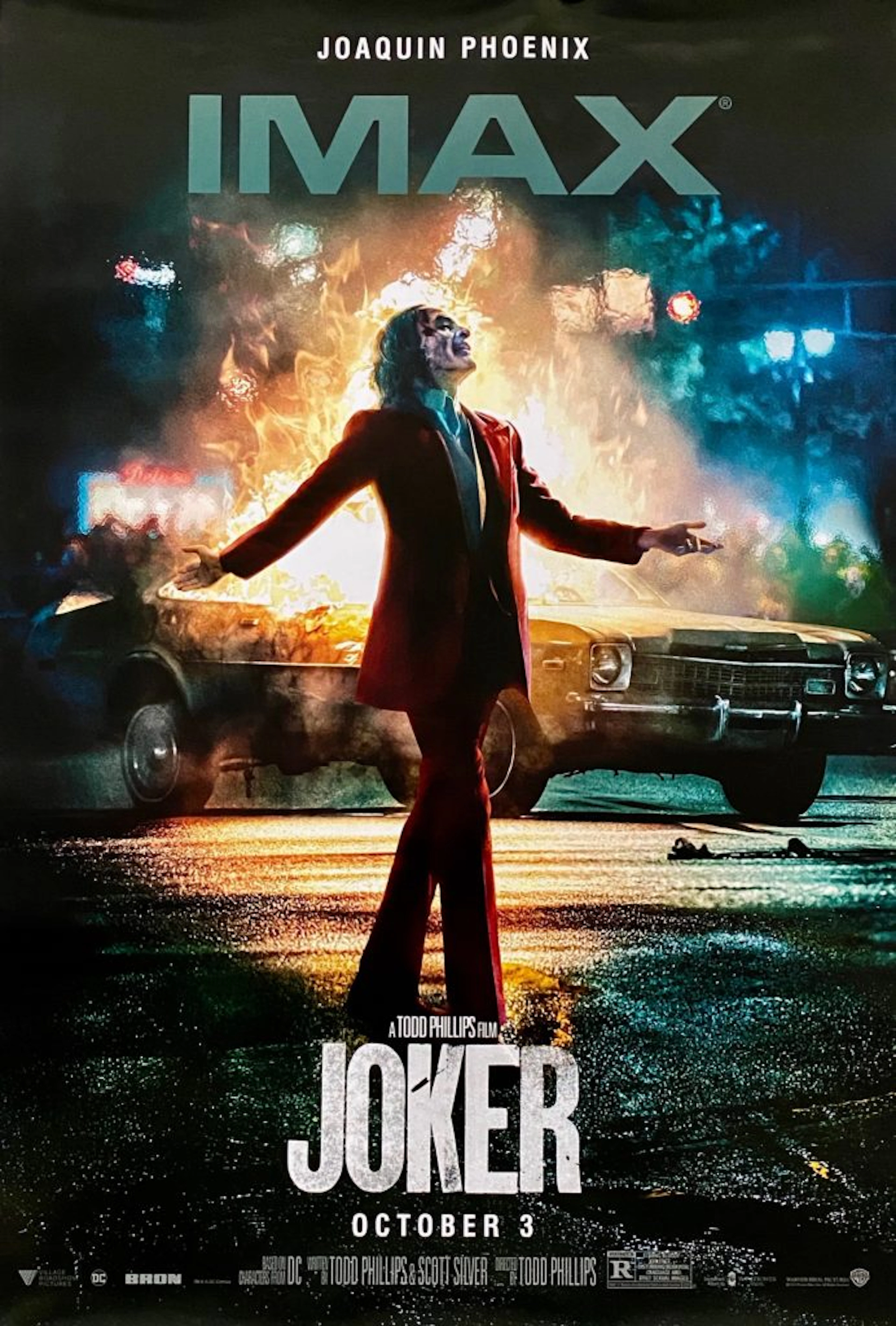 Original Joker Movie Poster - Joaquin Phoenix - Gotham City