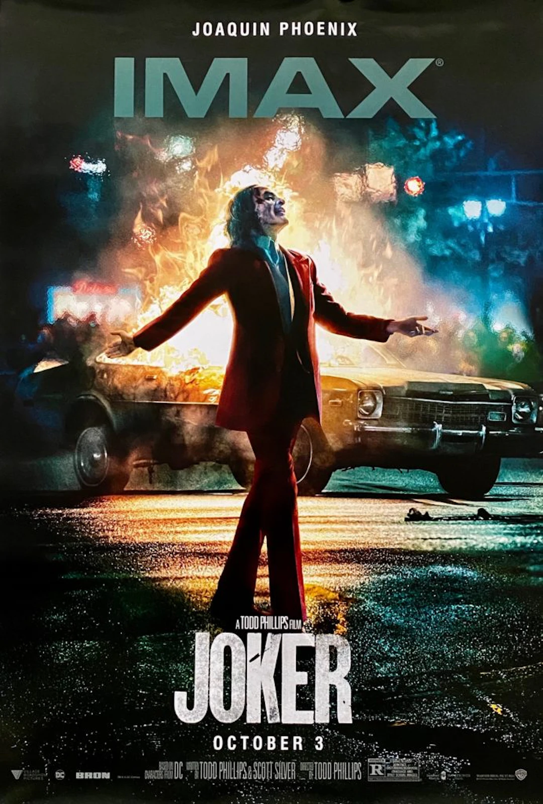 Original Joker Movie Poster - Joaquin Phoenix - Gotham City