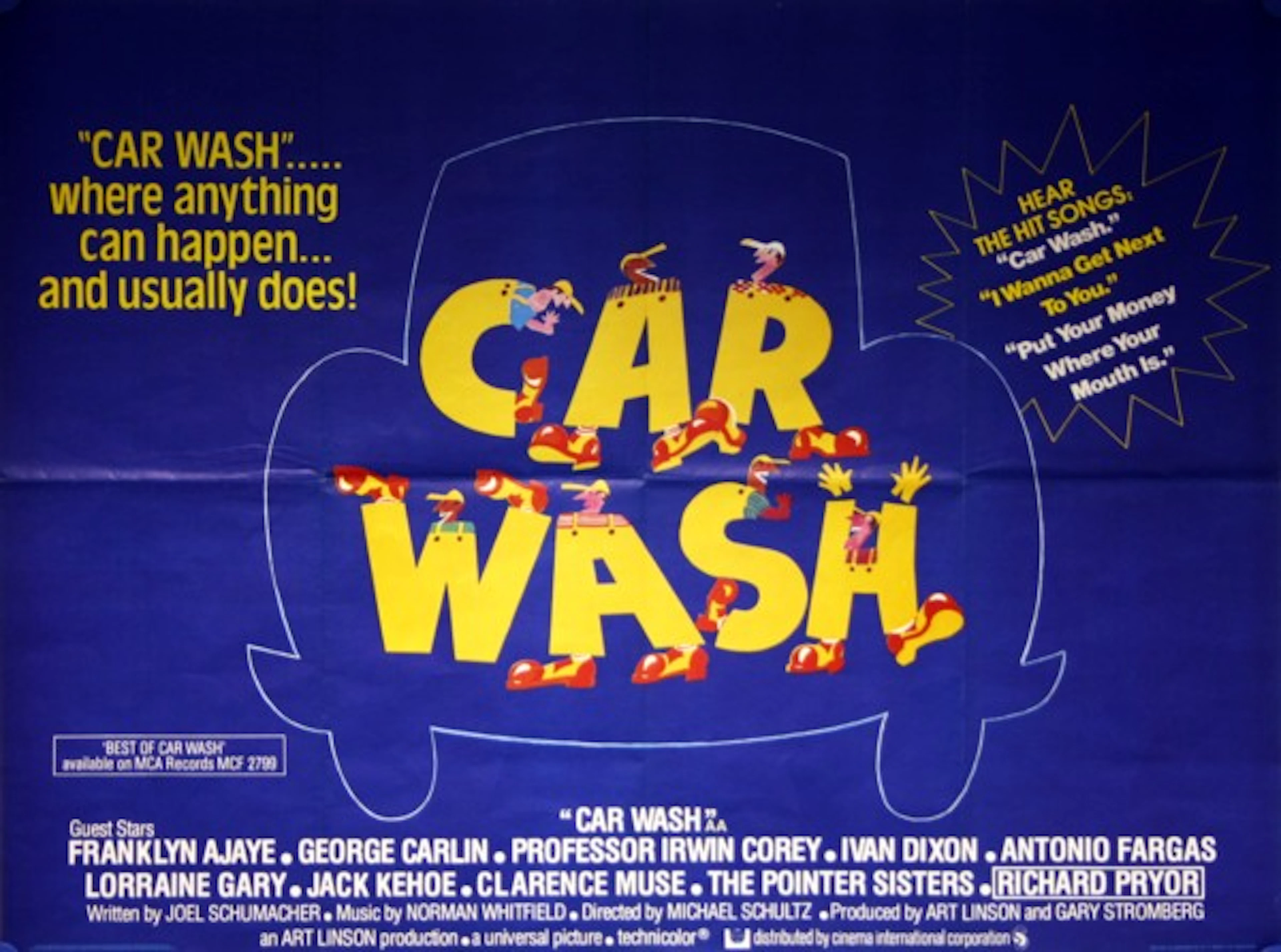 Car Wash - Vintage Movie Posters