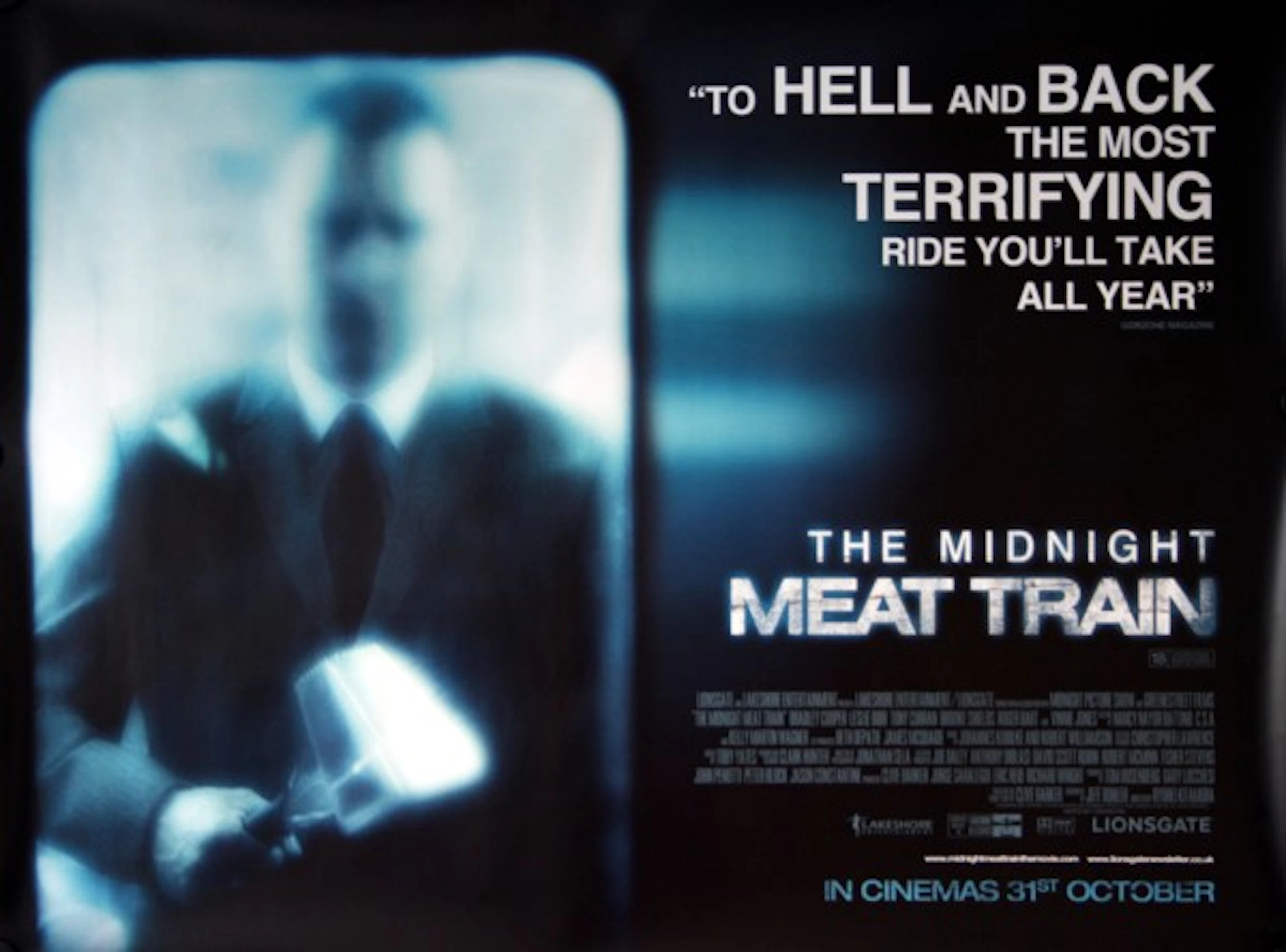 The Midnight Meat Train - Vintage Movie Posters