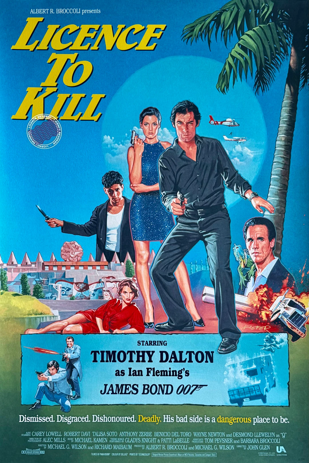 James Bond: Licence To Kill Alternative Movie Poster - 007