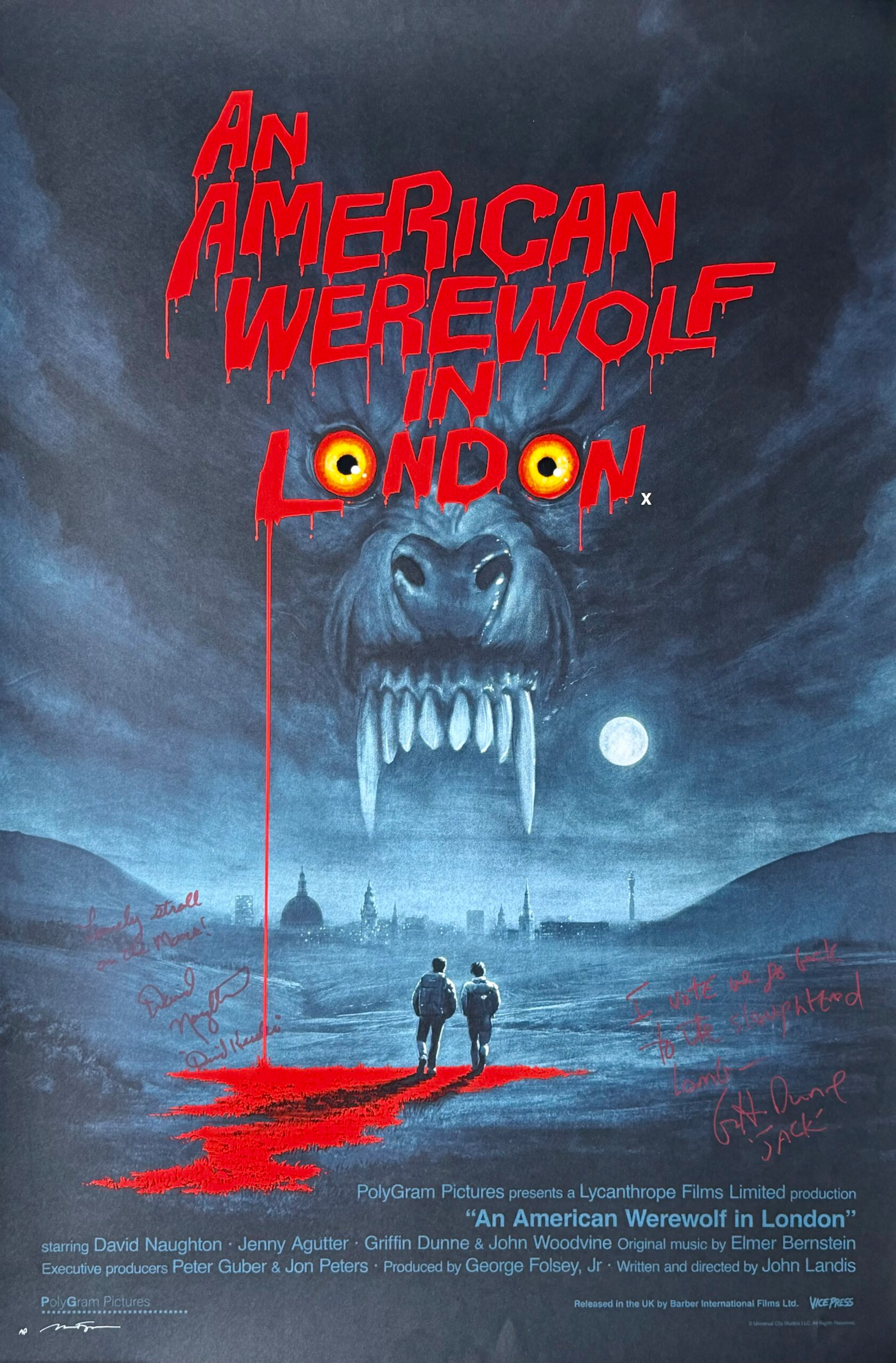 An American Werewolf in London Alternative Movie Poster