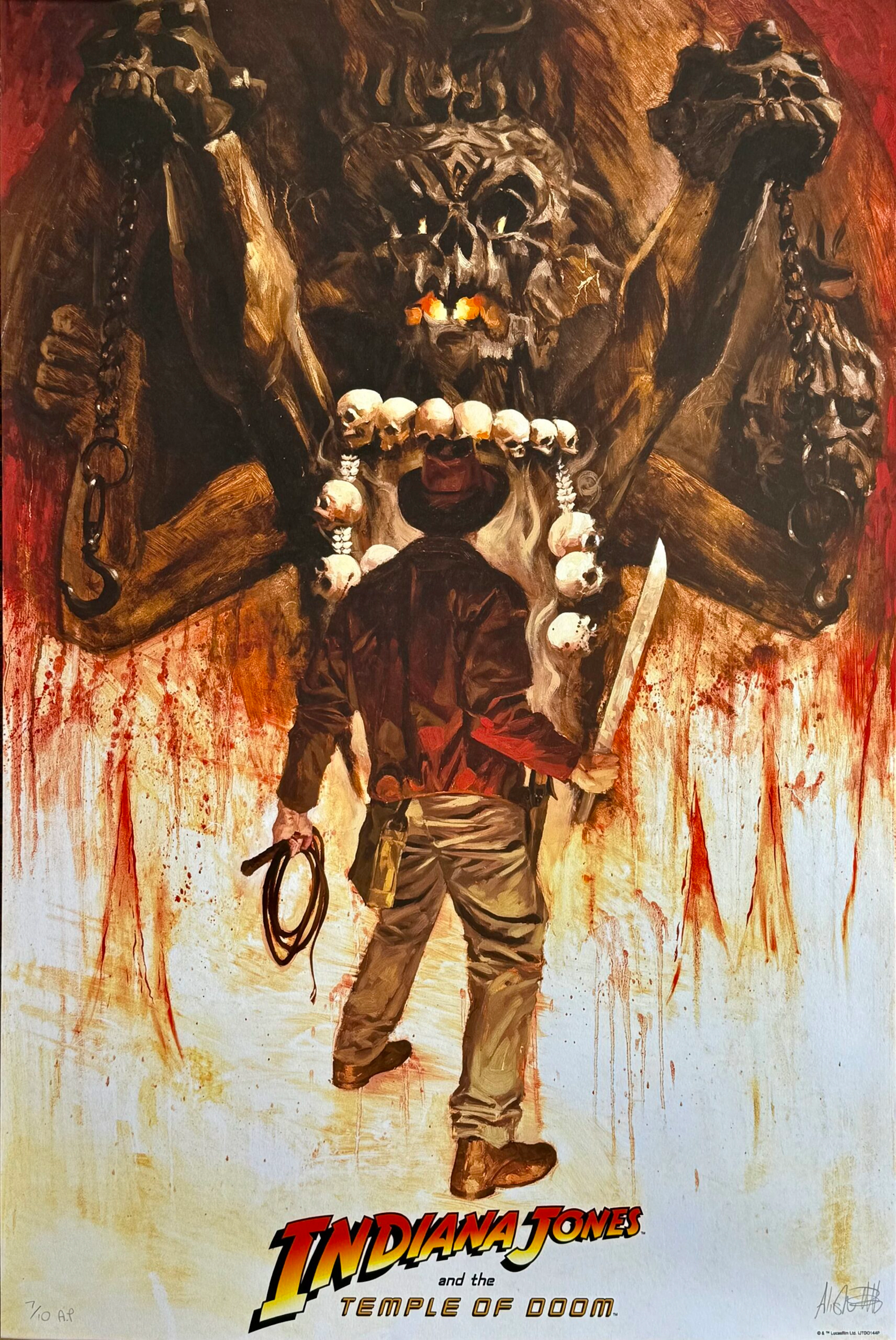 Indiana Jones and the Temple of Doom Alternative Movie Poster