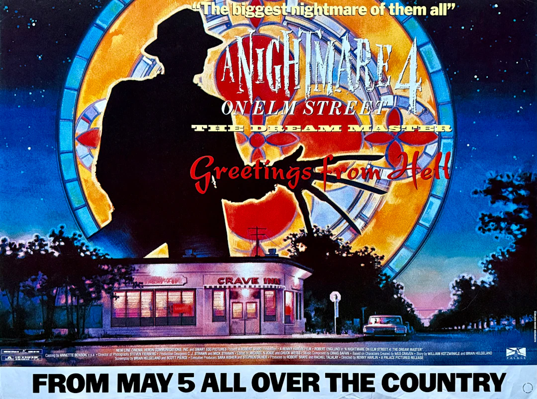 Original A Nightmare on Elm Street: Part 4 - The Dream Master