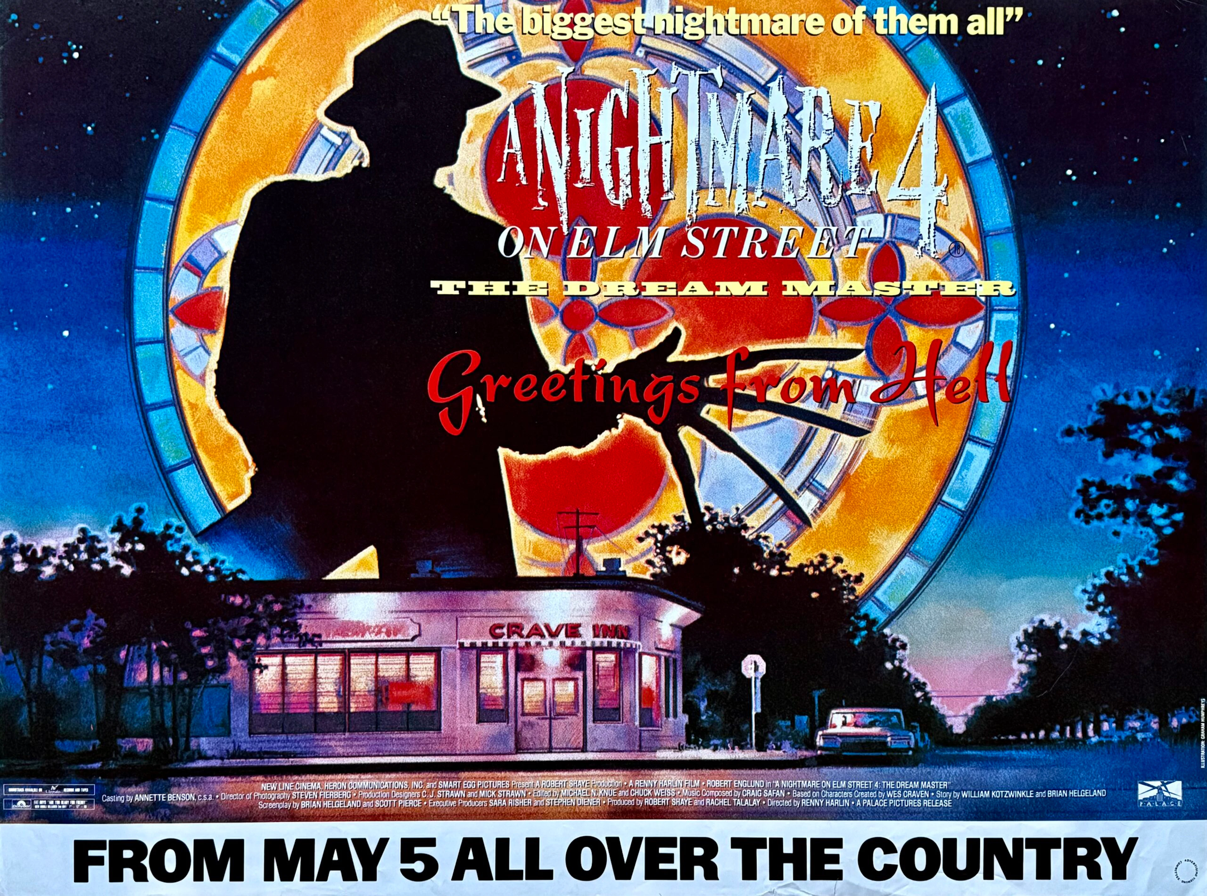 Original A Nightmare on Elm Street: Part 4 - The Dream Master