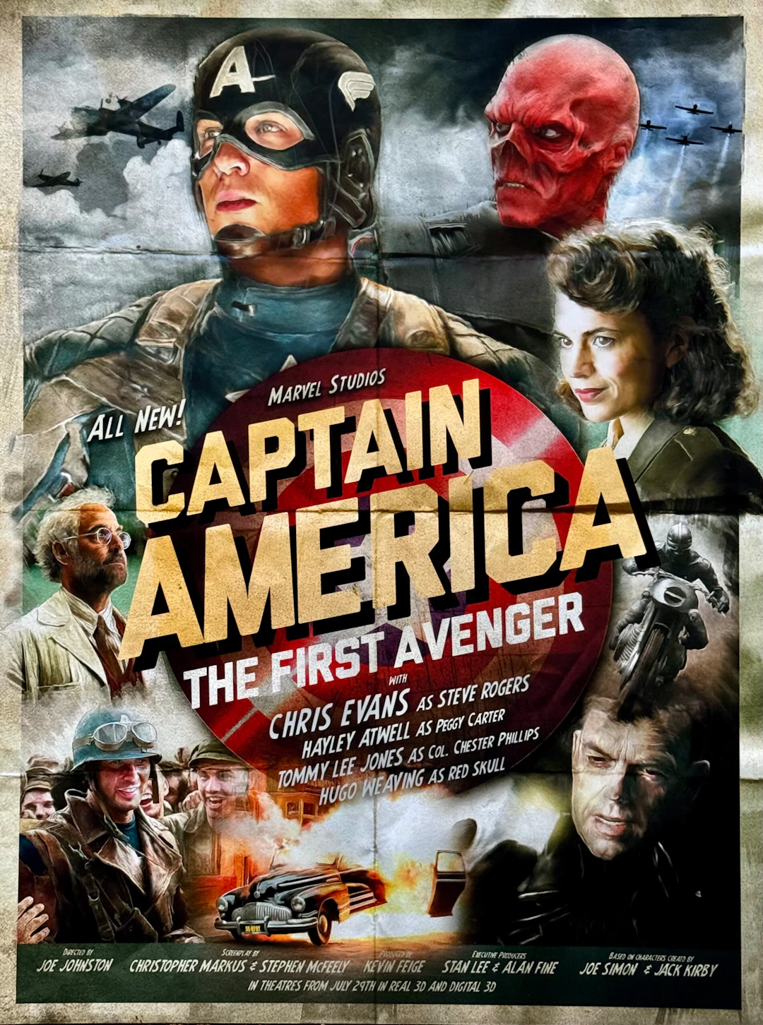 Captain America: The First Avenger Alternative Movie Poster
