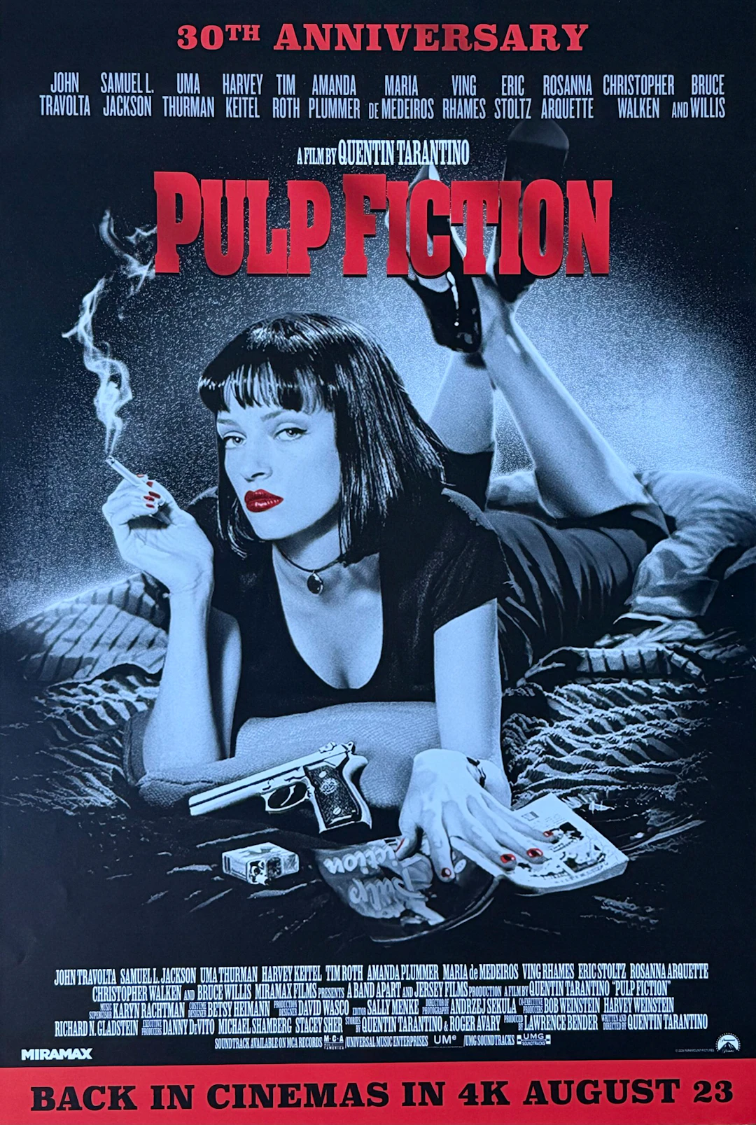 Original Pulp Fiction Movie Poster - Quentin Tarantino