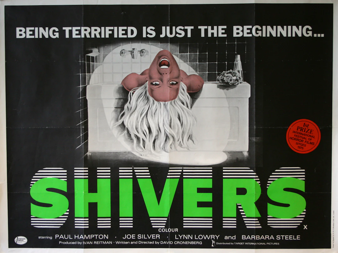 SHIVERS - Vintage Movie Posters