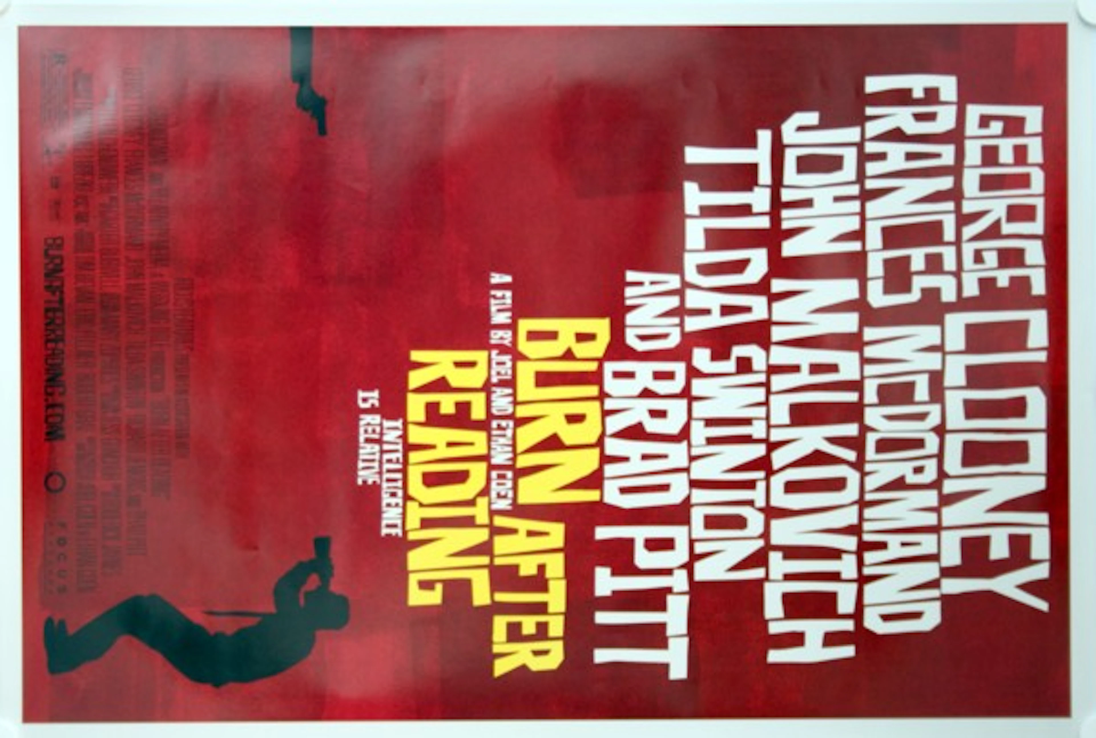 Burn After Reading - Vintage Movie Posters