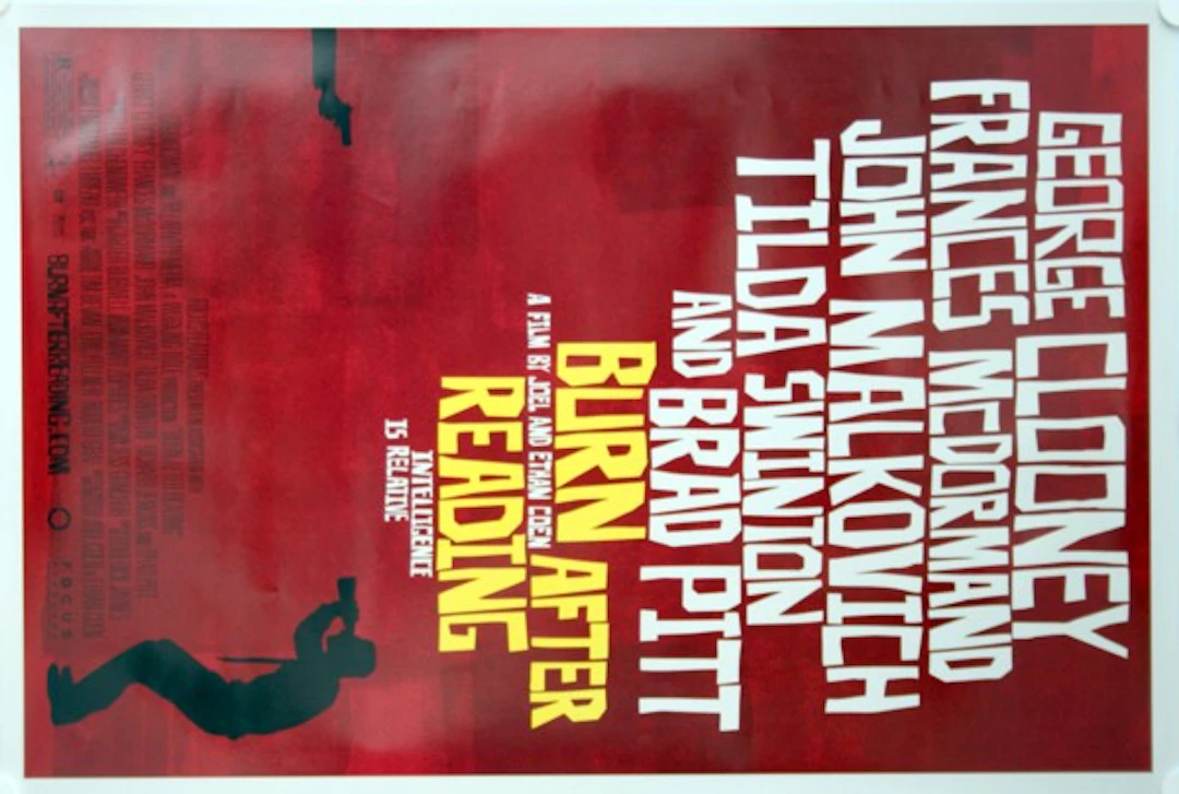 Burn After Reading - Vintage Movie Posters