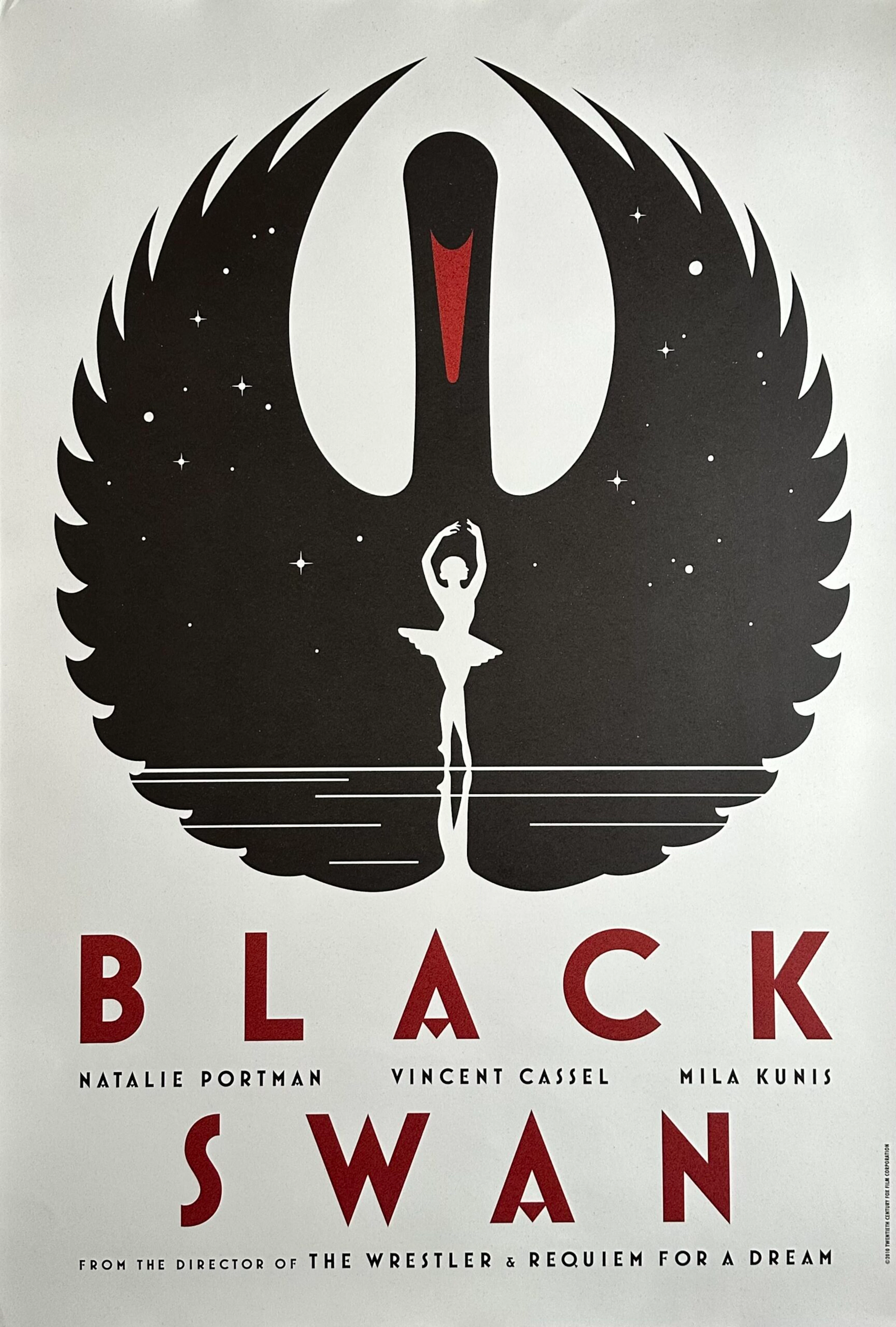 Original Black Swan Movie Poster - La Boca - Natalie Portman