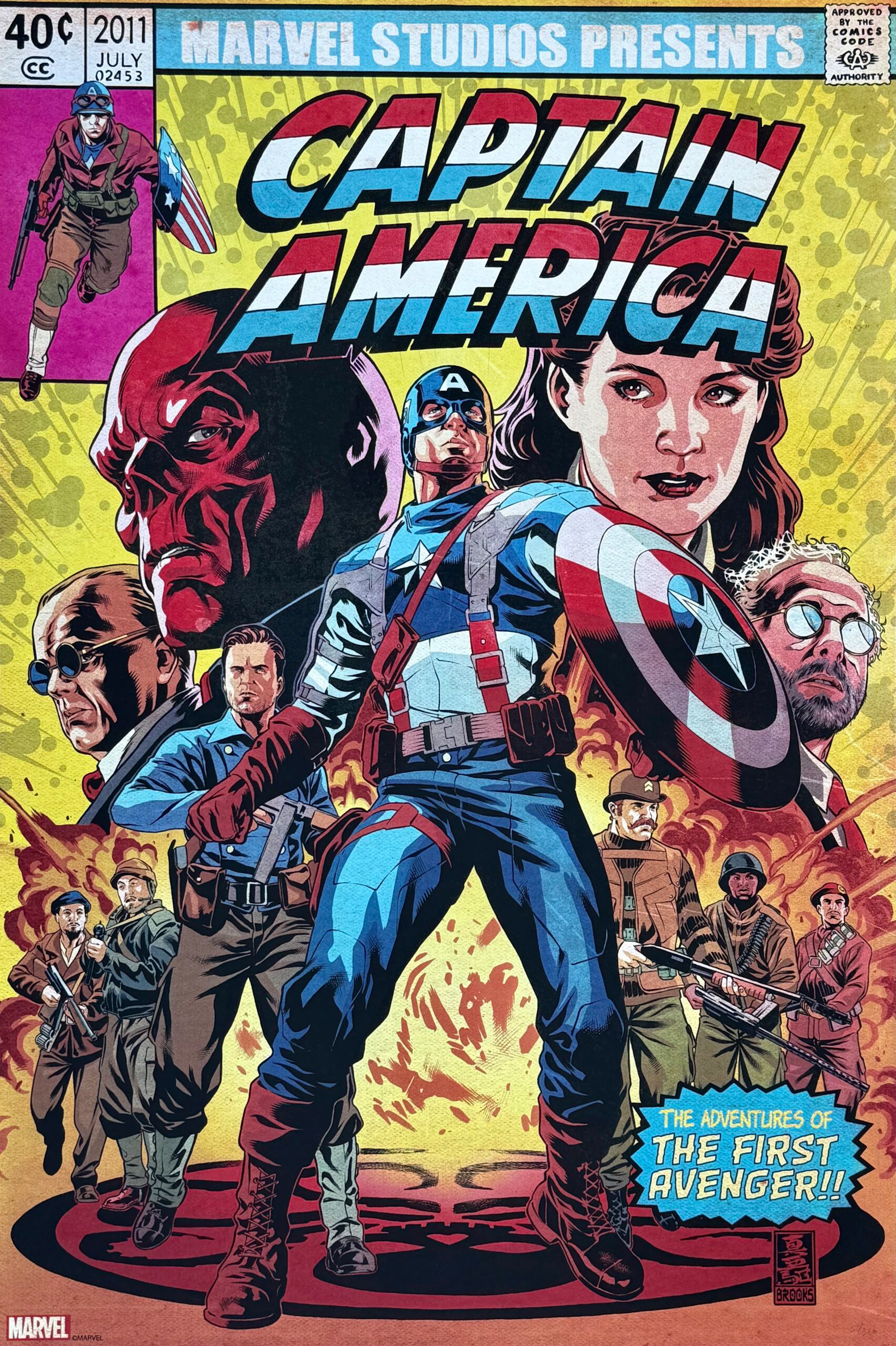 Captain America: The First Avenger Alternative Movie Poster