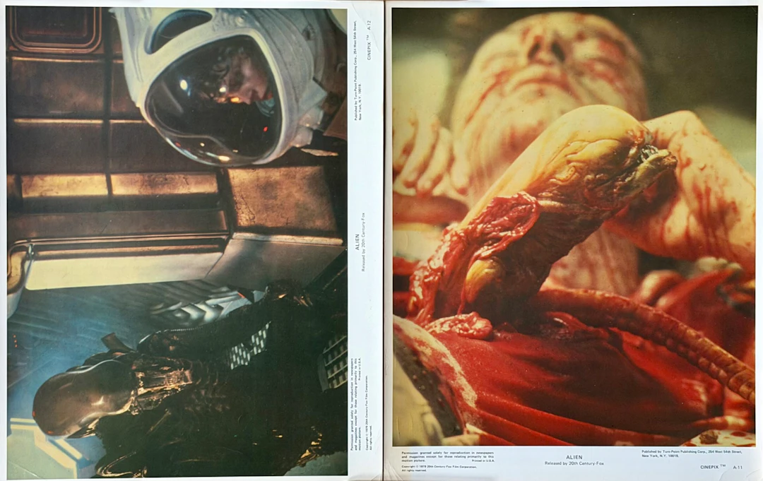 Original Alien Movie Poster - Ridley Scott - Sigourney Weaver