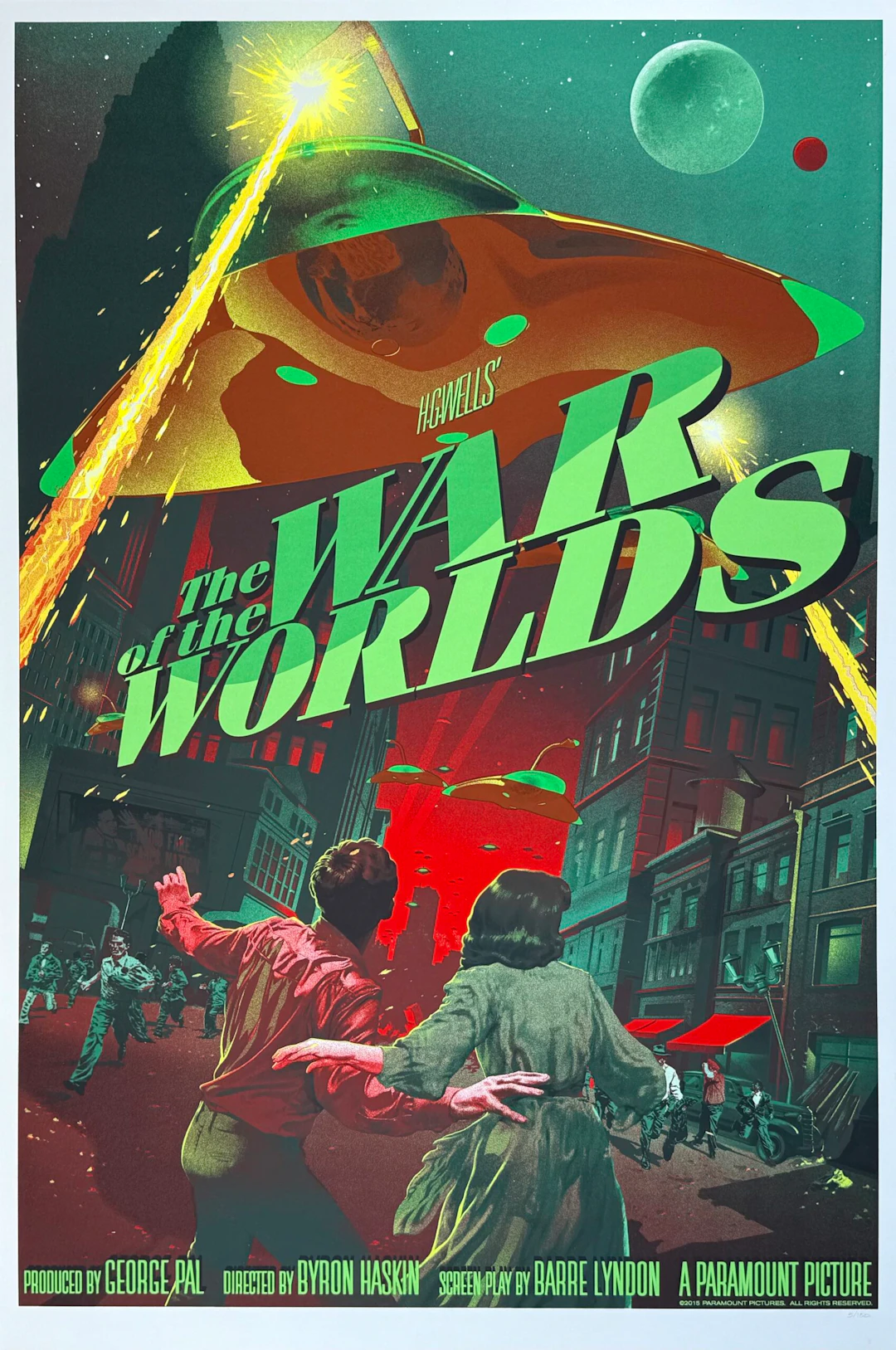 War of the Worlds Alternative Movie Poster - Stan and Vince