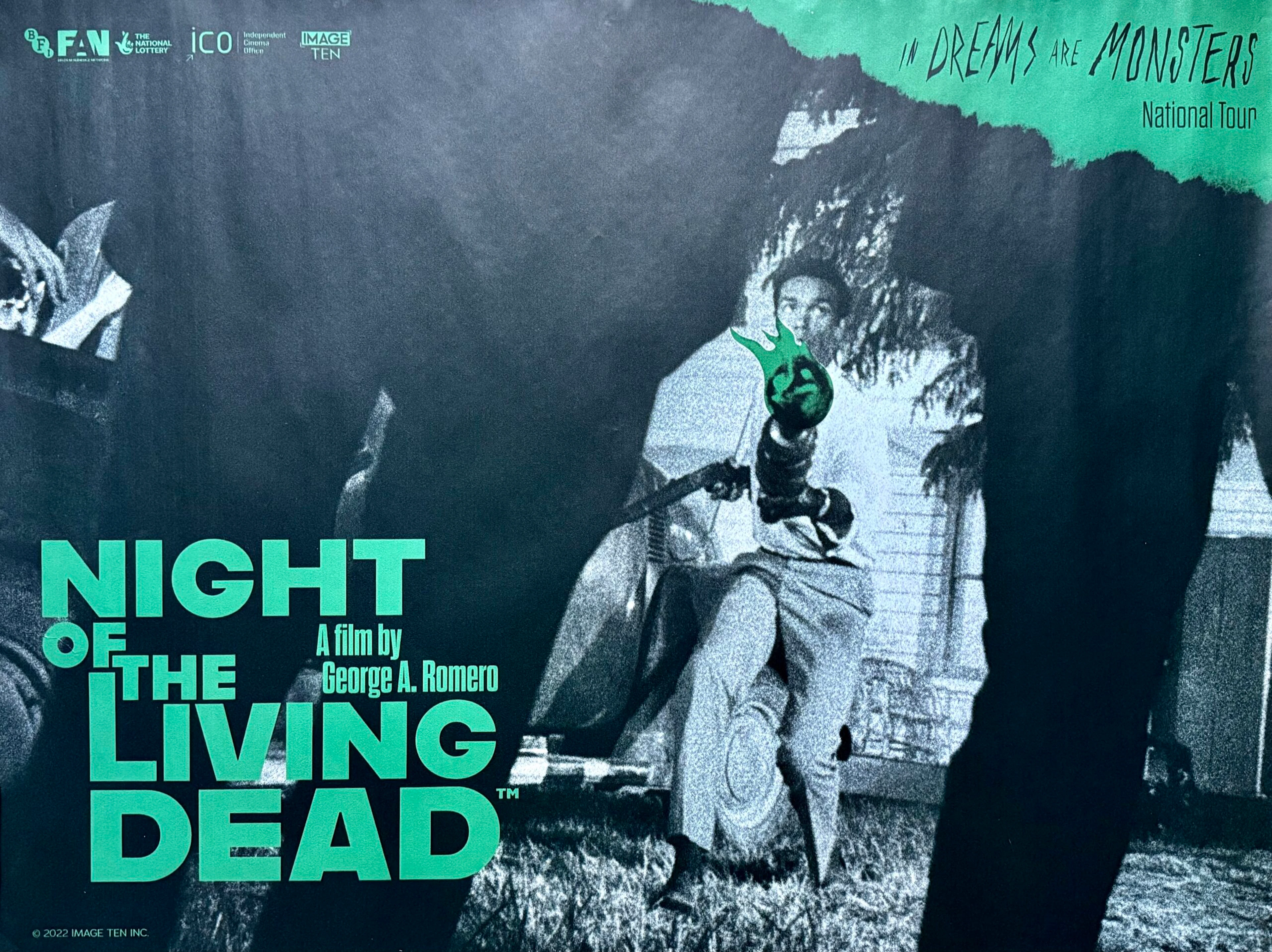 Original Night of the Living Dead Movie Poster - George A Romero