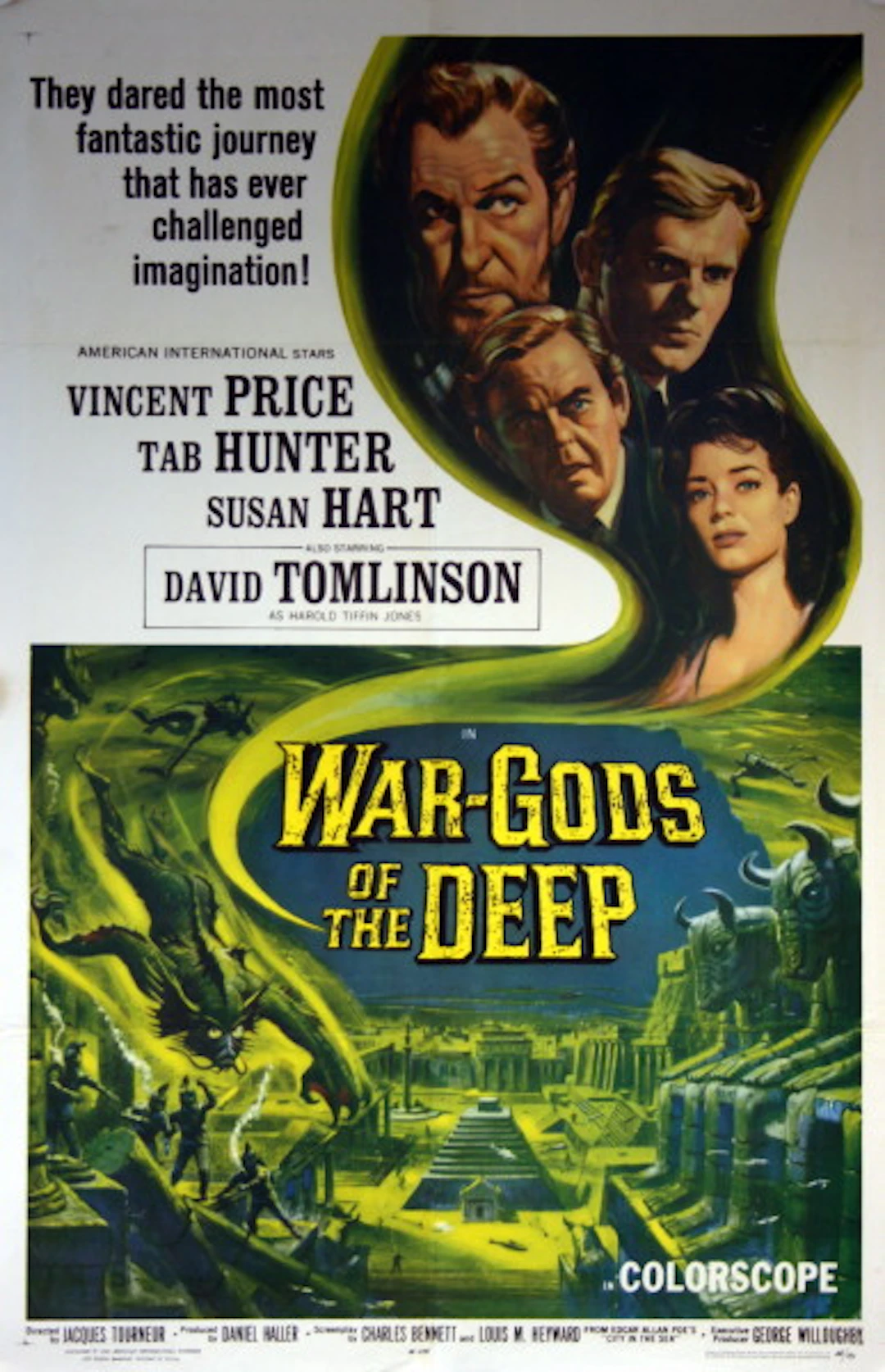 War-Gods of the Deep - Vintage Movie Posters