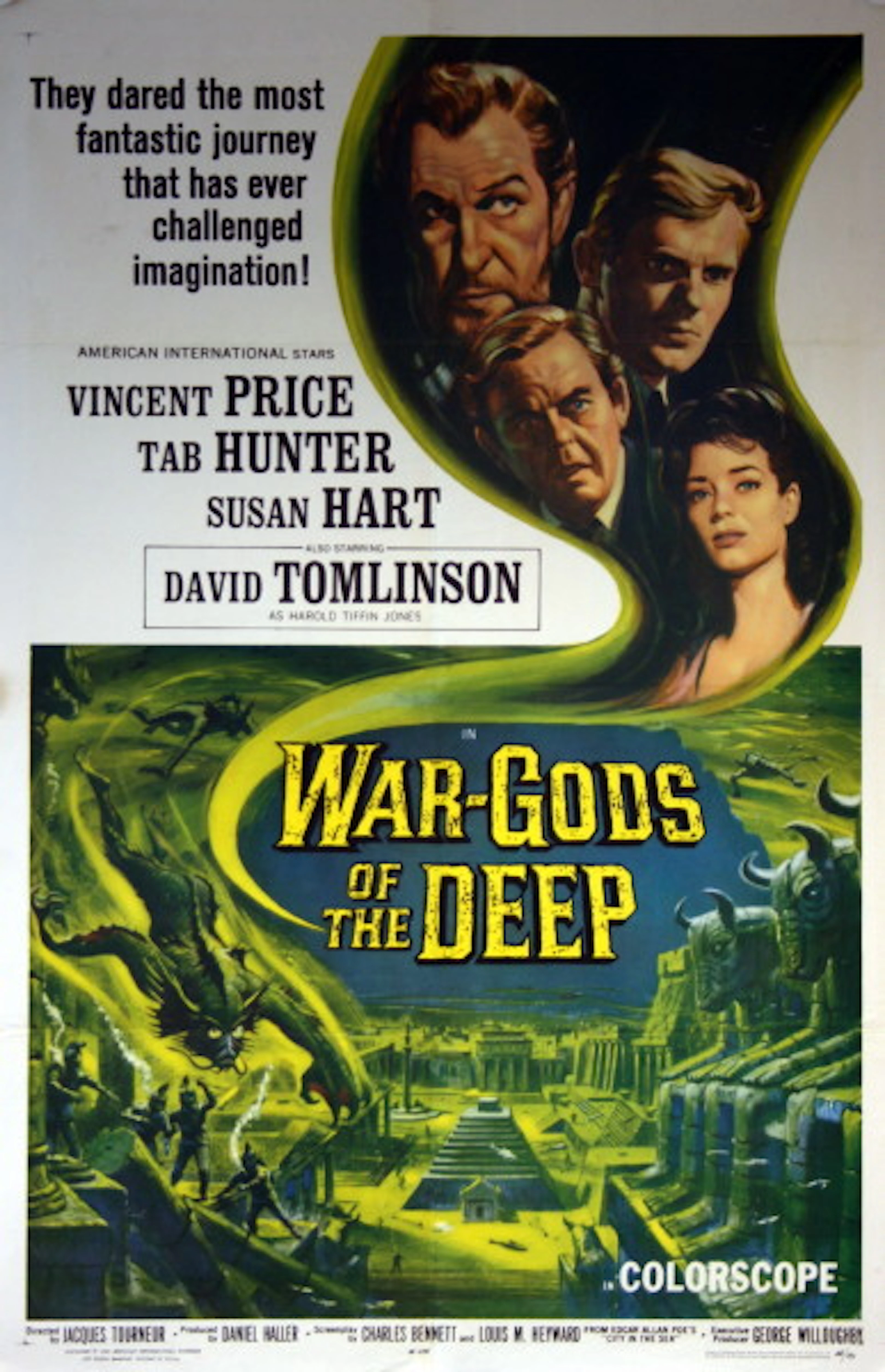 War-Gods of the Deep - Vintage Movie Posters