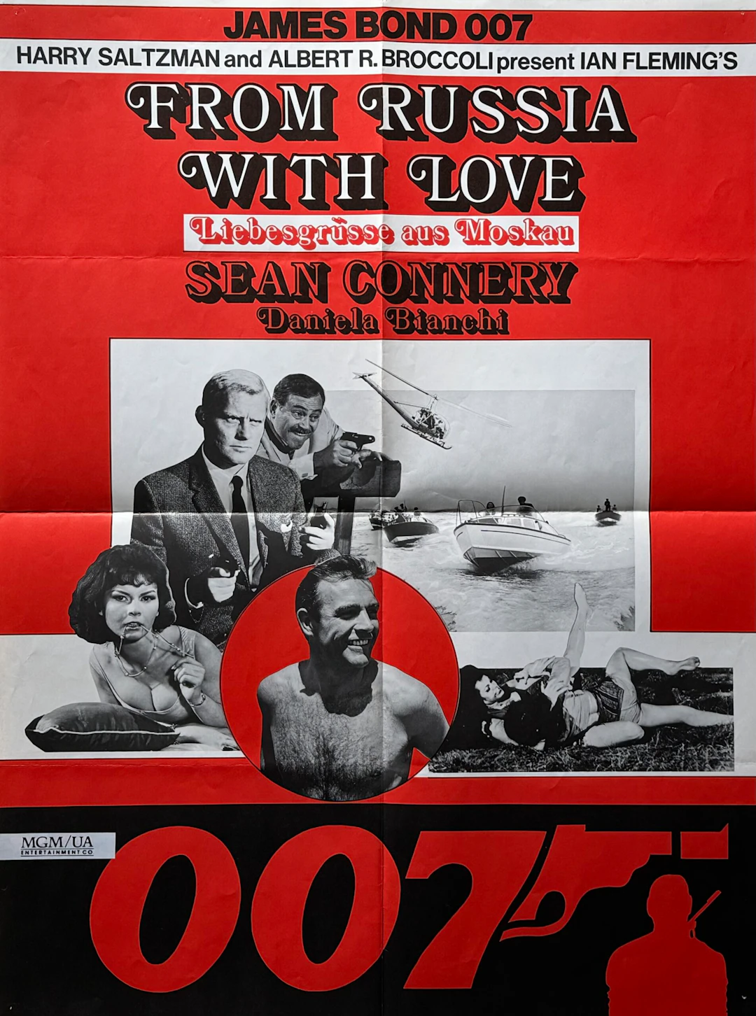 James Bond: From Russia With Love Movie Poster - Sean Connery