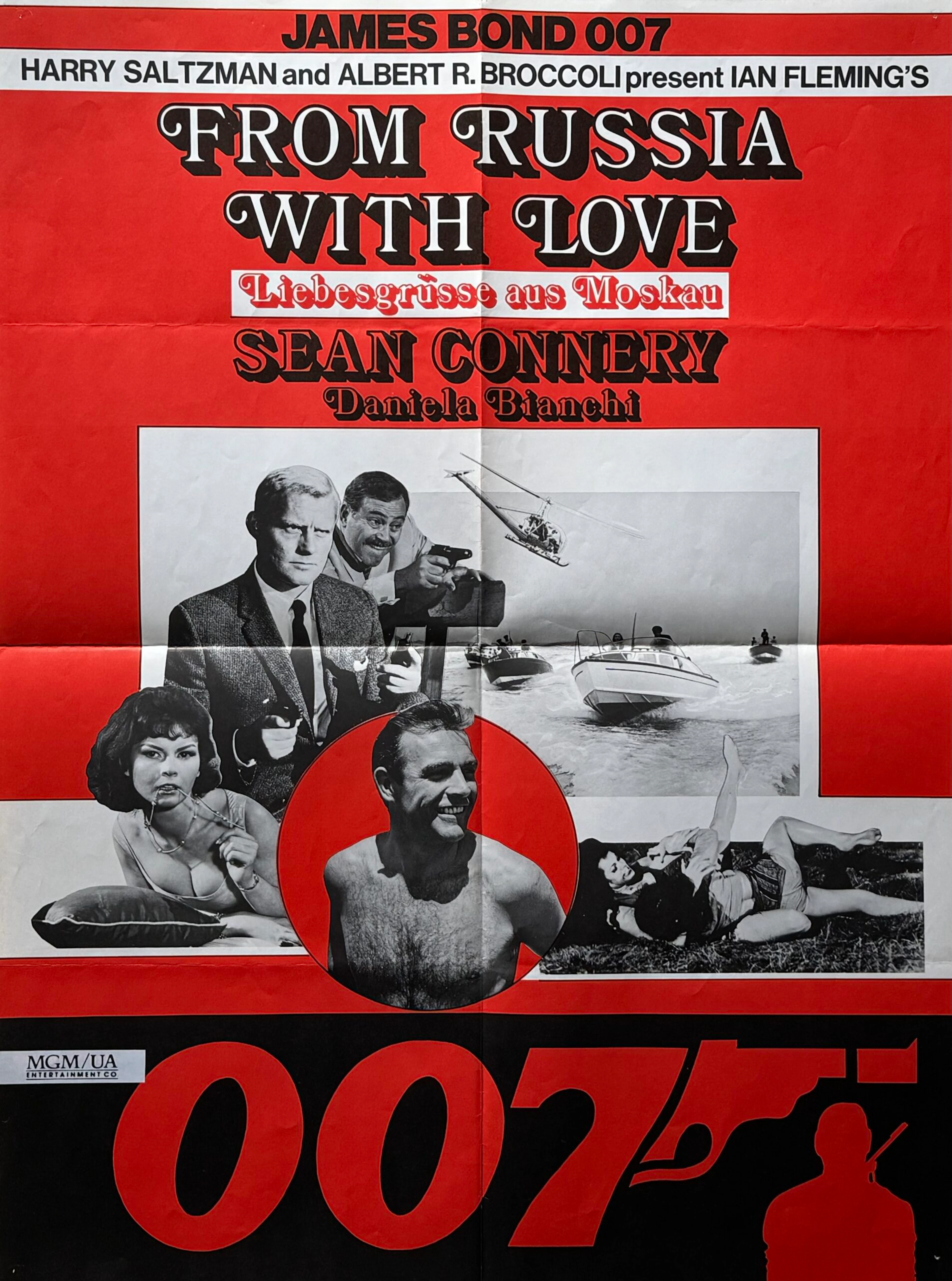 James Bond: From Russia With Love Movie Poster - Sean Connery