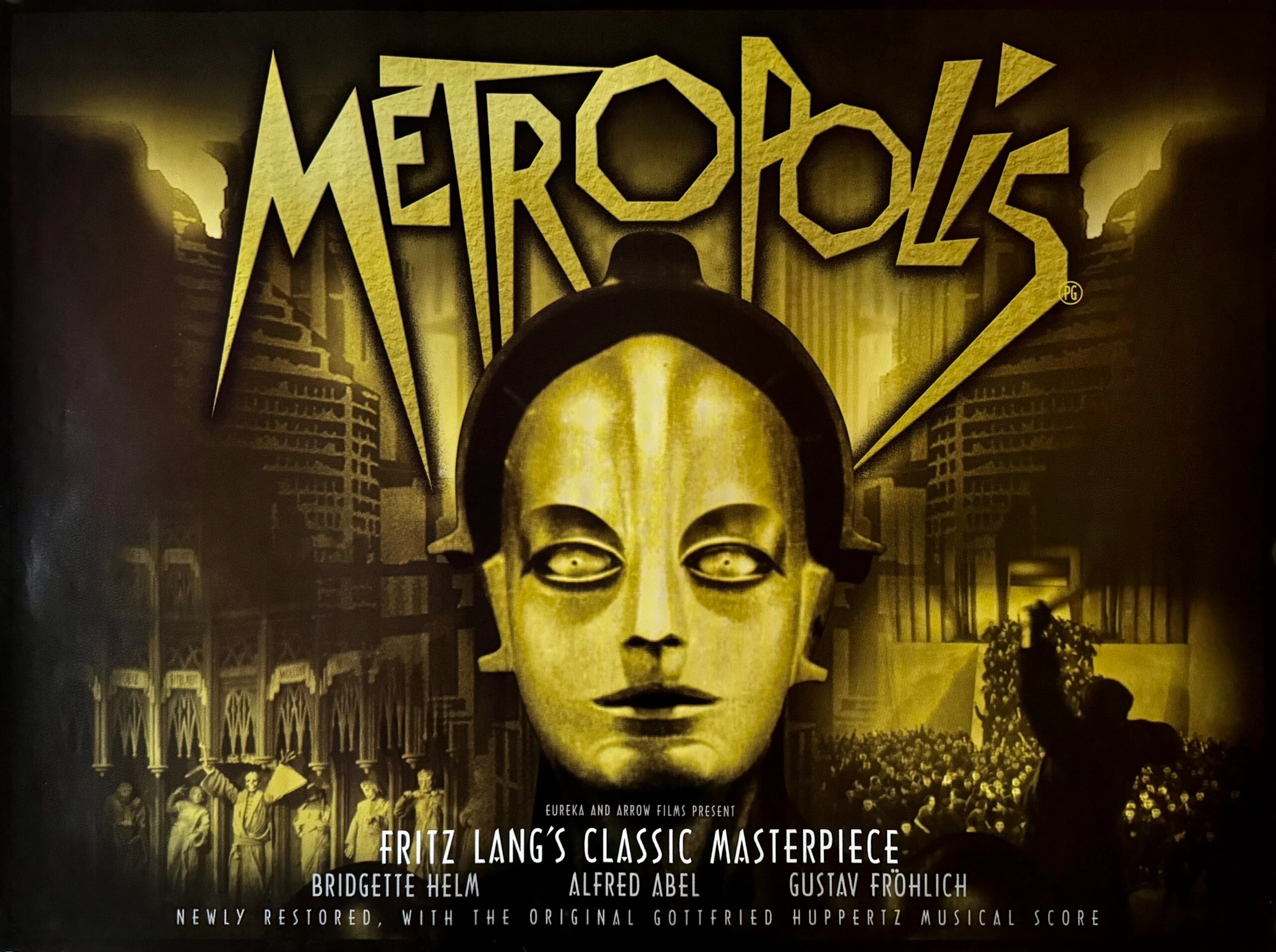 Original Metropolis Movie Poster - Fritz Lang - Science Fiction