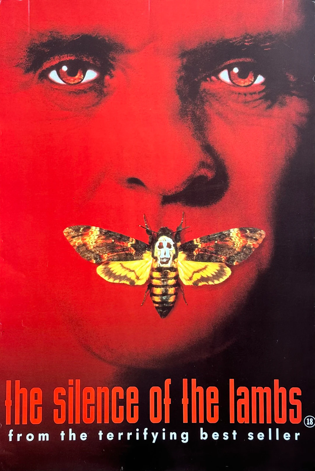 Original Silence of the Lambs Movie Poster - Hannibal Lecter