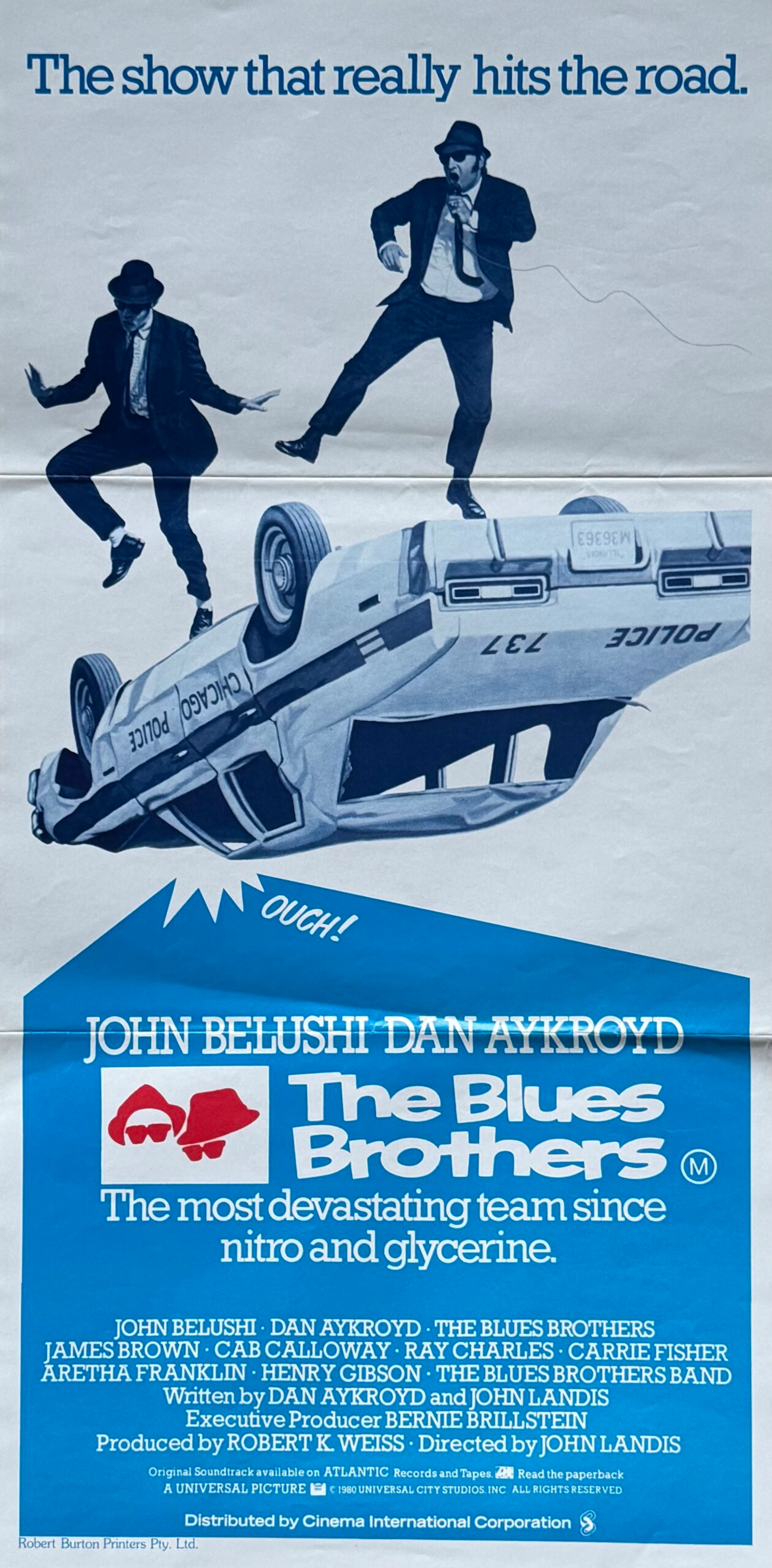 The Blues Brothers Movie Poster - Vintage Movie Posters