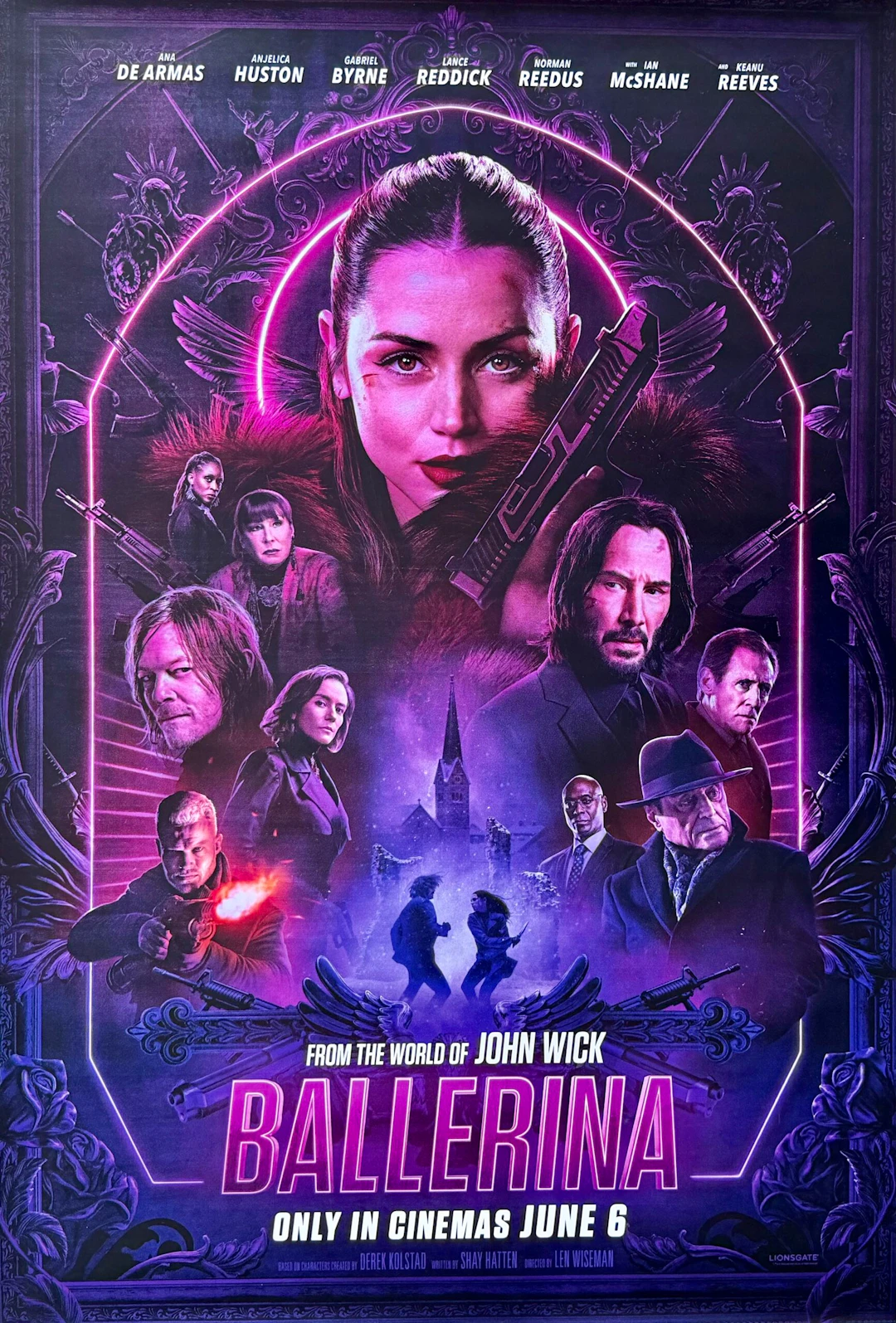 Original From the World of John Wick: Ballerina Movie Poster