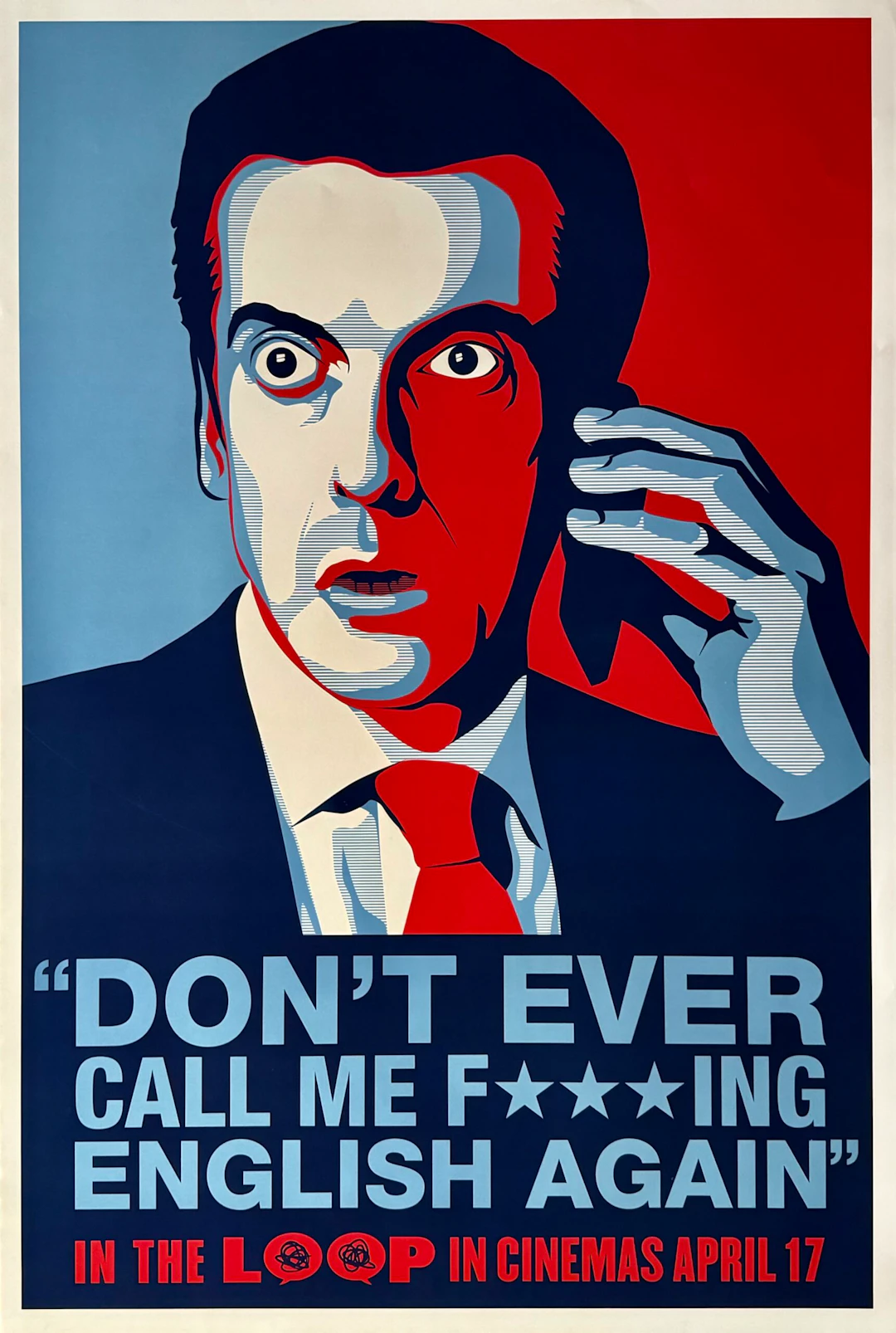 Original In the Loop Movie Poster - Armando Iannucci - Comedy