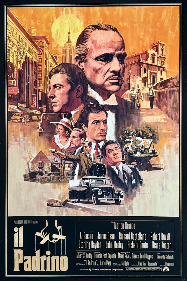 The Godfather Alternative Movie Poster - Marlon Brando - Corleone