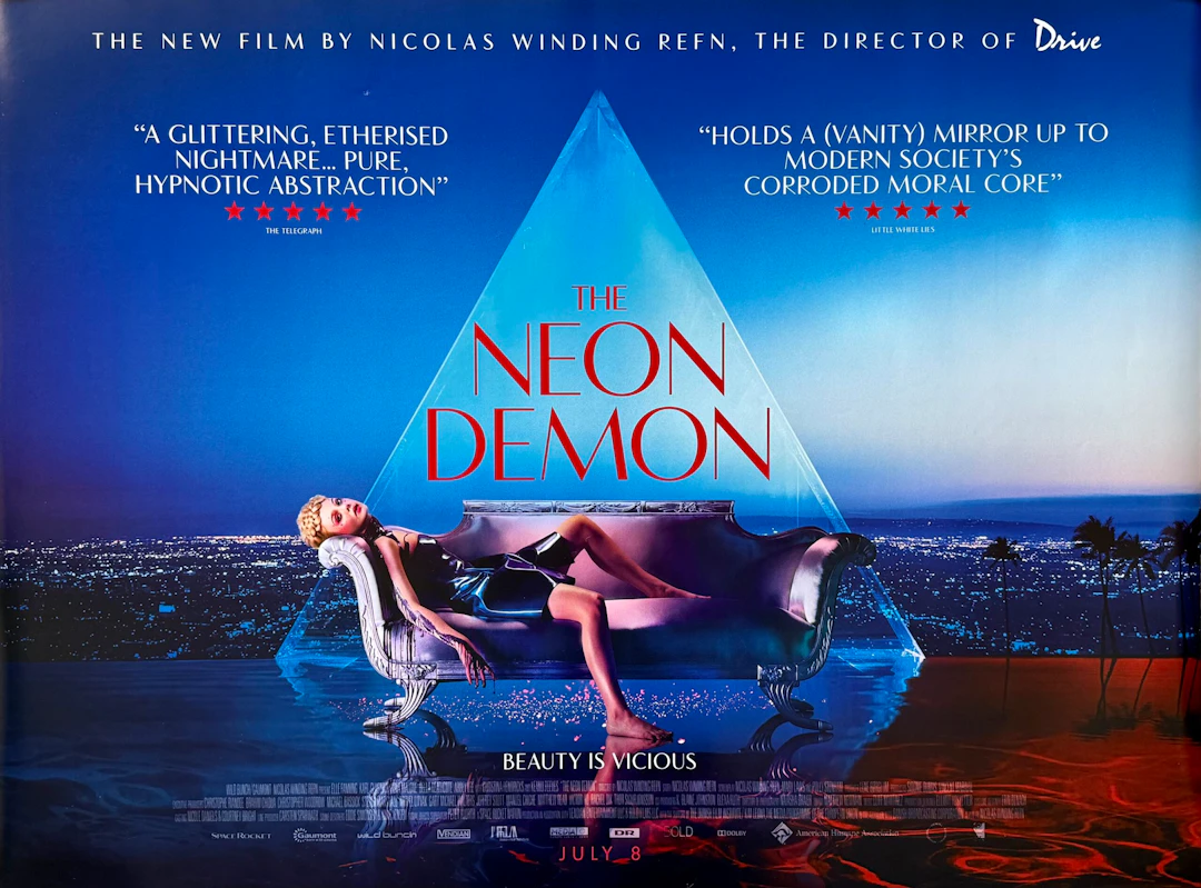Original Neon Demon Movie Poster - Nicolas Winding Refn