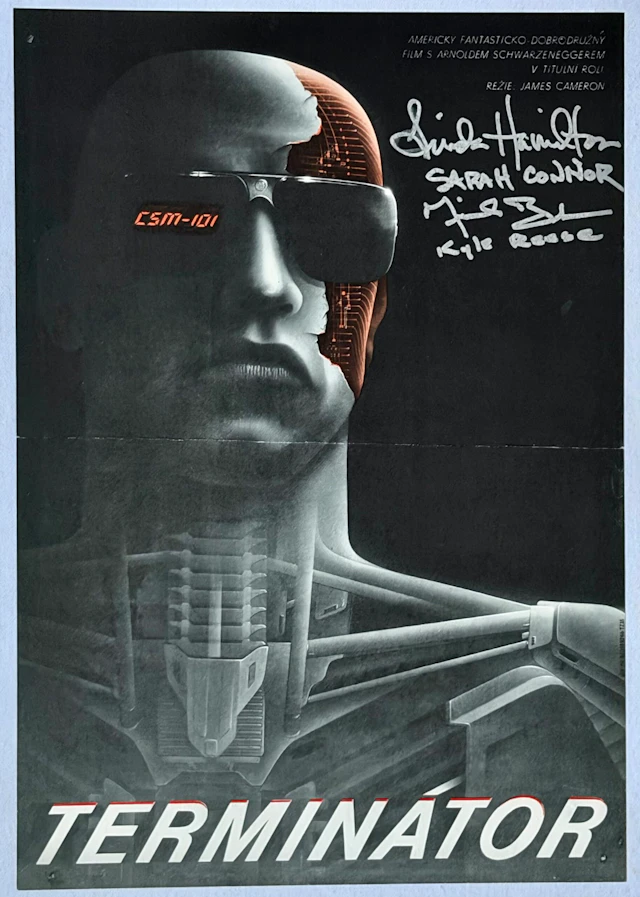 Original The Terminator Movie Poster - Arnold Schwarzenegger