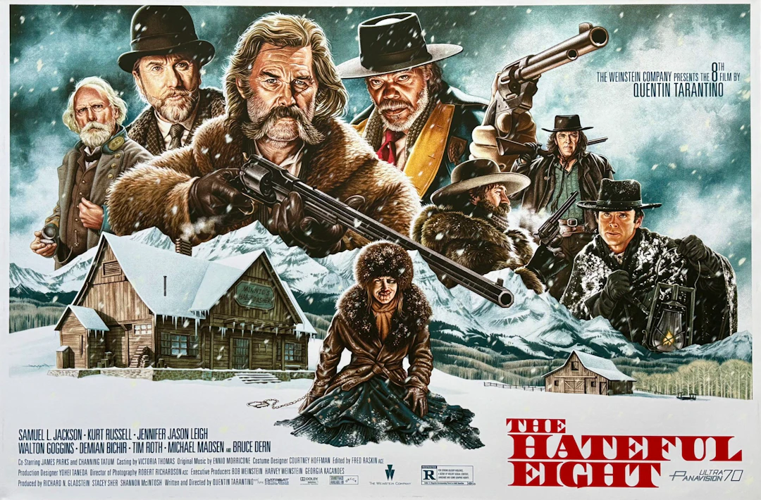 The Hateful Eight Alternative Movie Poster - Quentin Tarantin