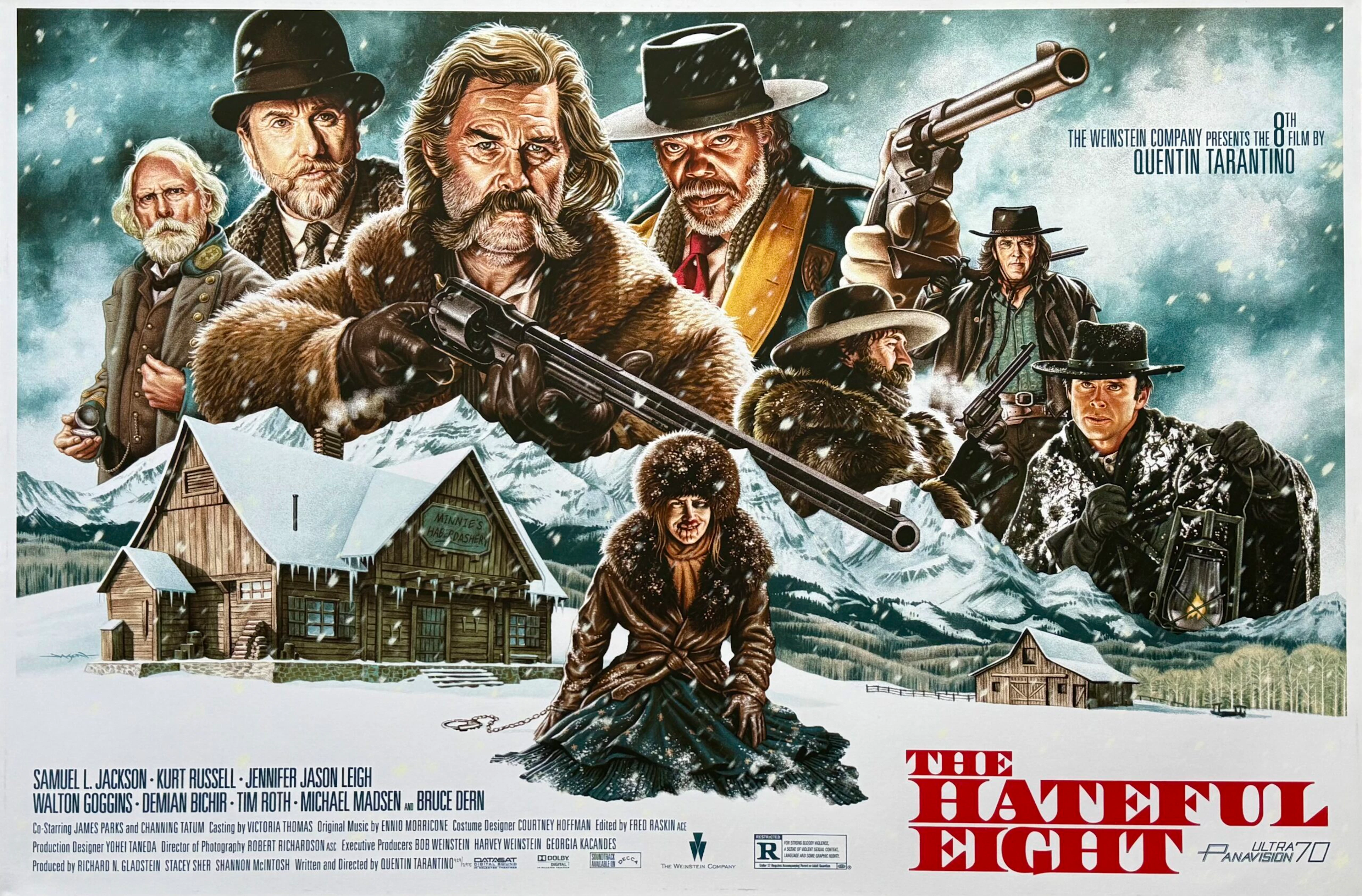 The Hateful Eight Alternative Movie Poster - Quentin Tarantin