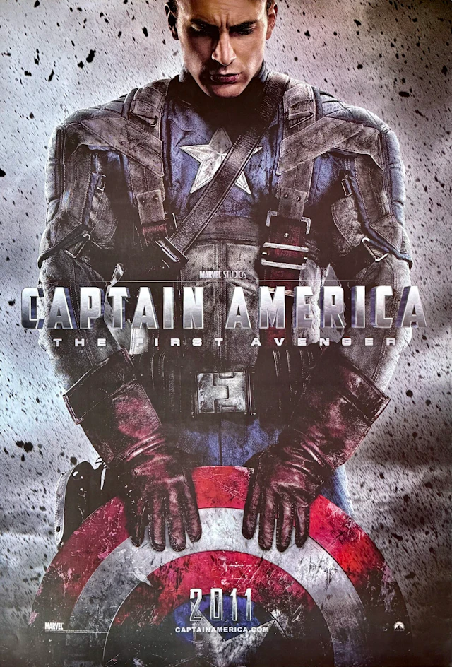 Captain America: The First Avenger Movie Poster - Chris Evans